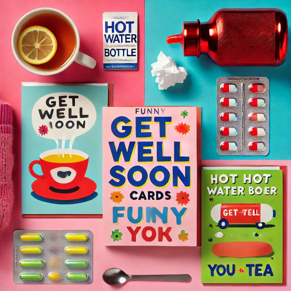 Get Well Soon Cards from Prickly Cards