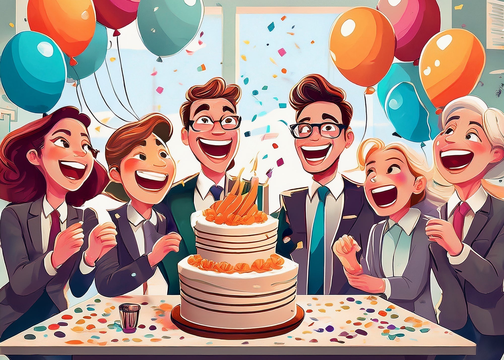 how to celebrate leaving a job with funny cards and humour