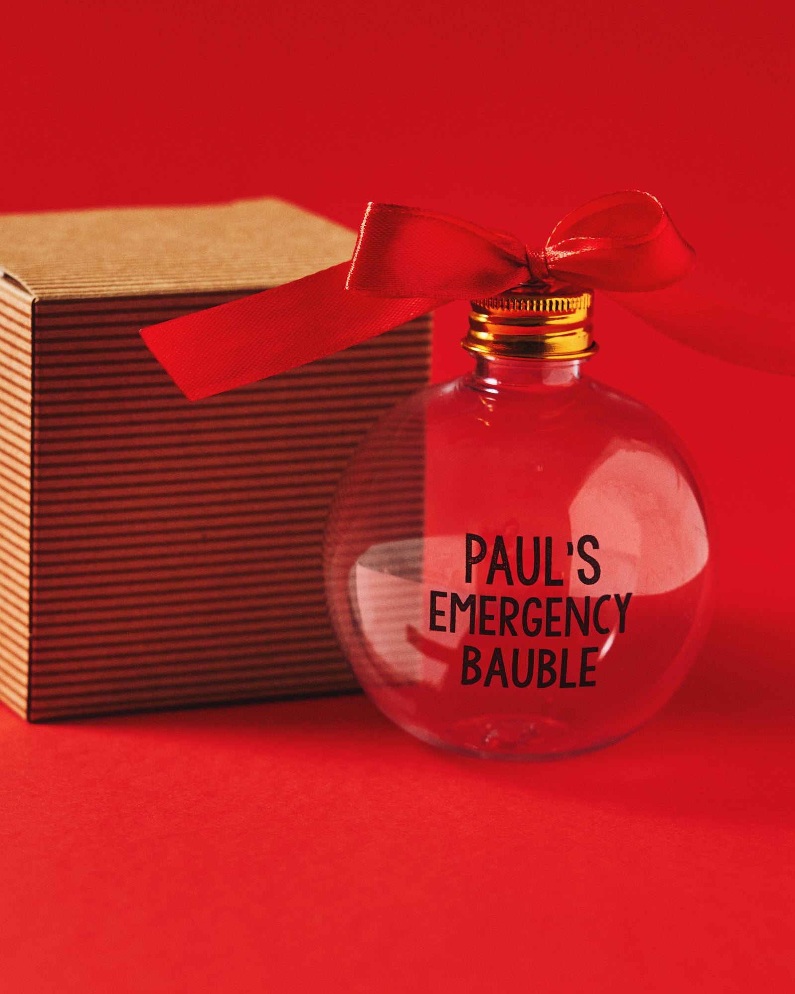 Christmas bauble for adults - [NAME]'s emergency bauble