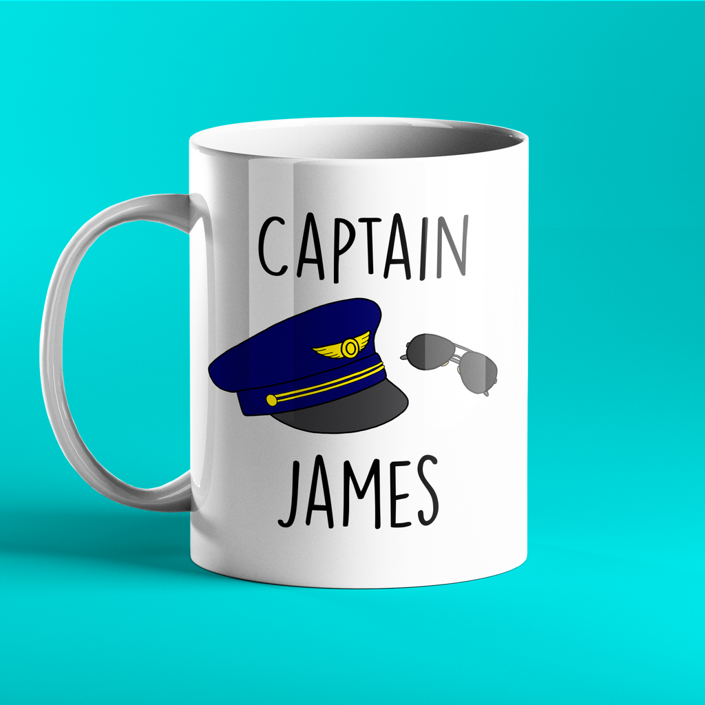 Personalised Captain's Mug - Perfect gift for any captain