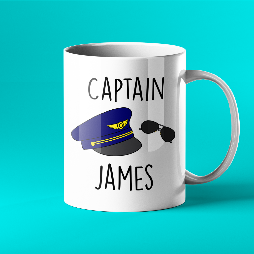 Personalised Captain's Mug - Perfect gift for any captain