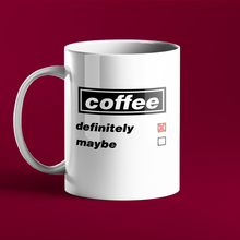 Load image into Gallery viewer, Coffee - Definitely Maybe - Oasis Themed - Gallagher - Personalised Gift Mug