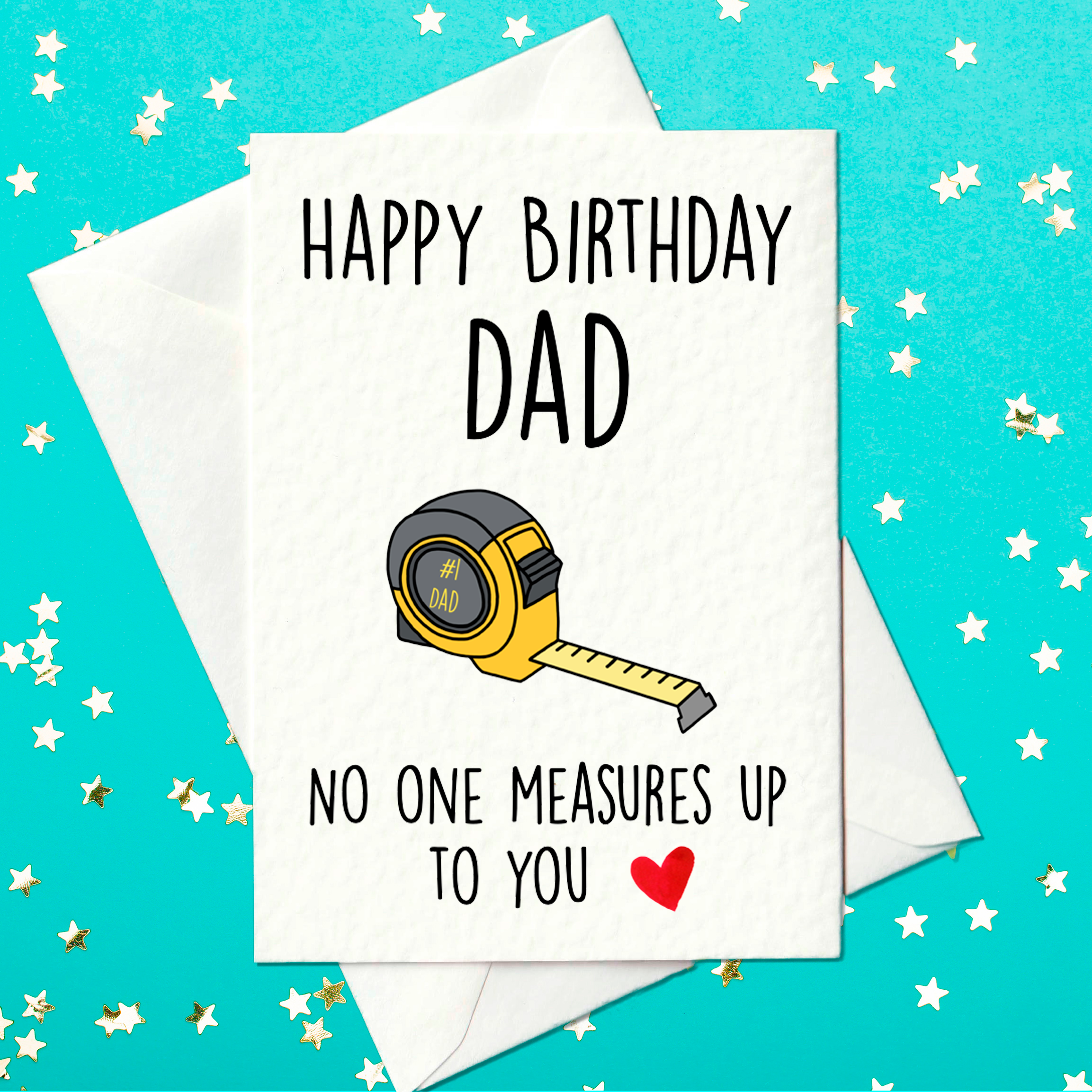 Birthday card for dad from daughter