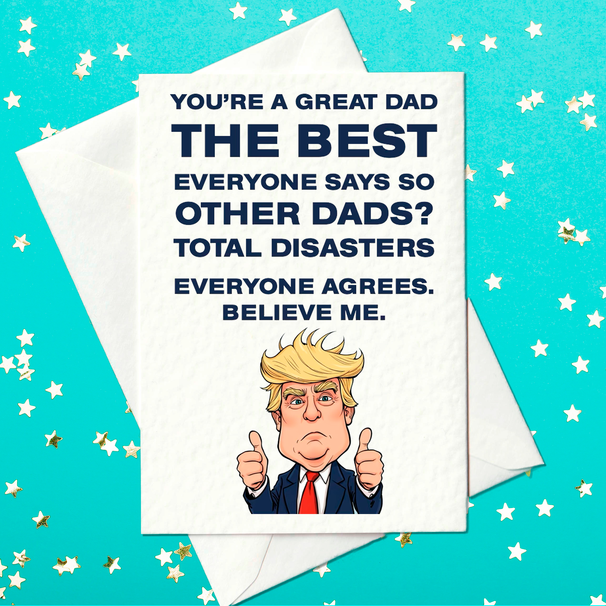Donald Trump Father's Day card