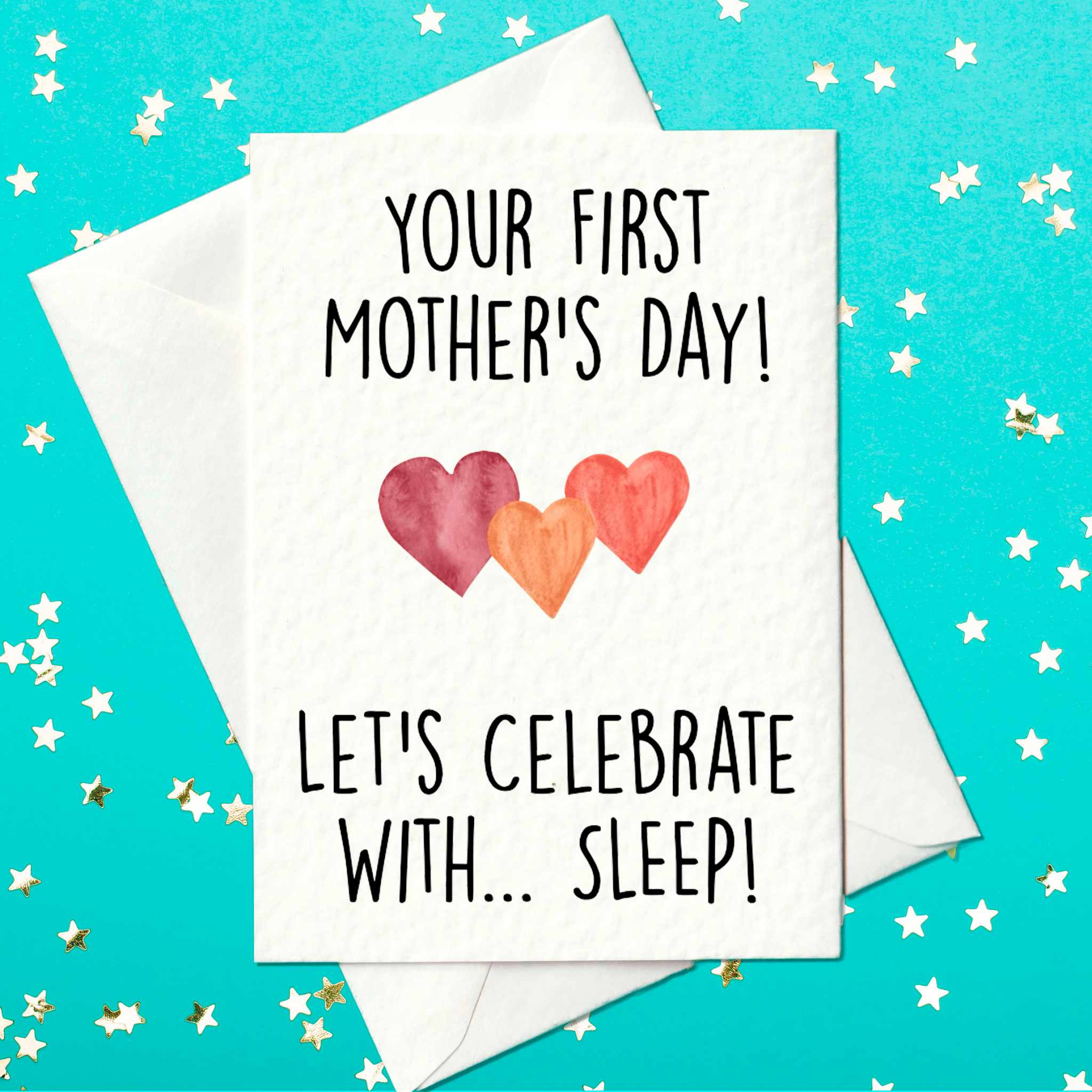 First Mother’s Day Card – Funny Sleep-Themed New Mum Card - Prickly Cards