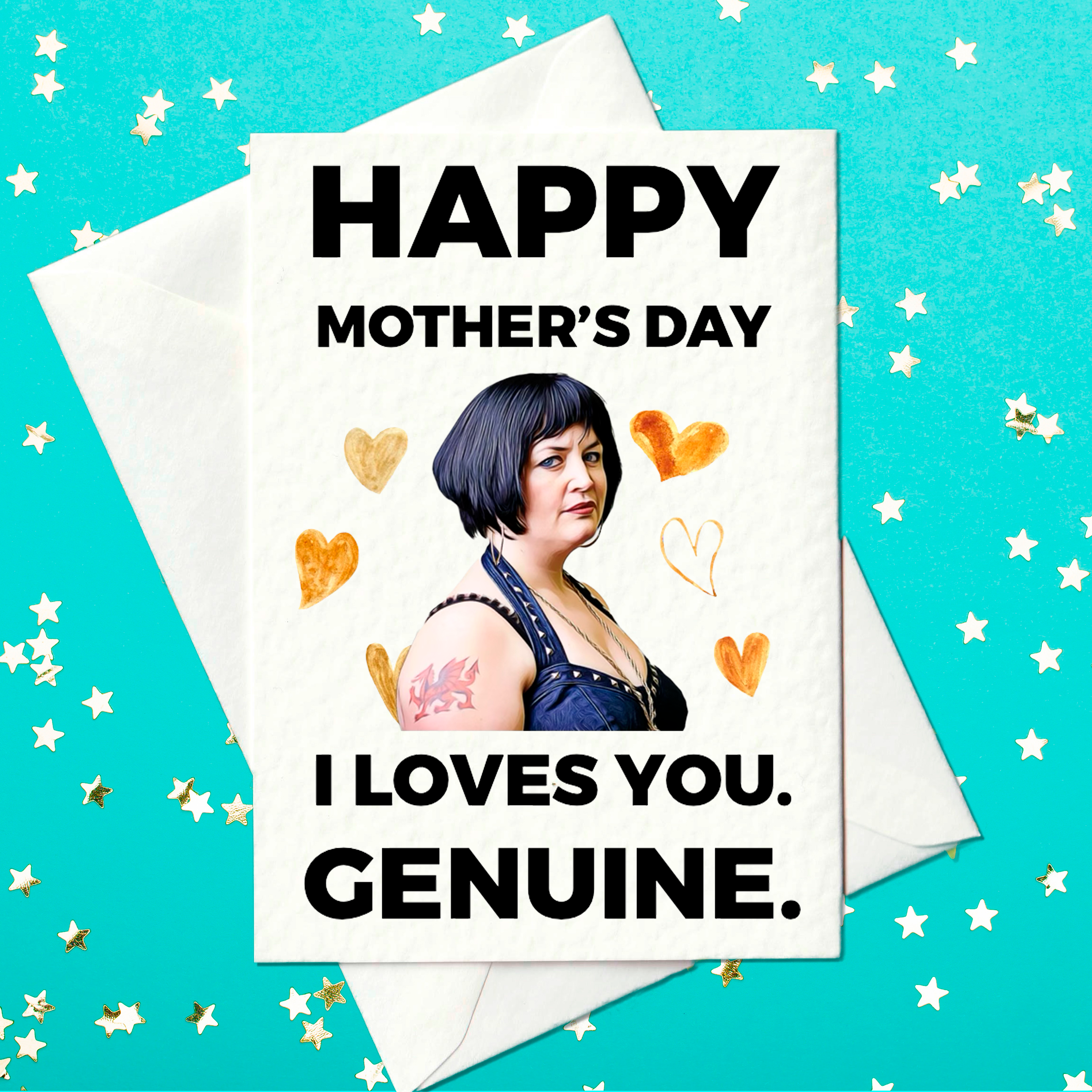 Happy Mother's Day - I loves you genuine (Nessa card)