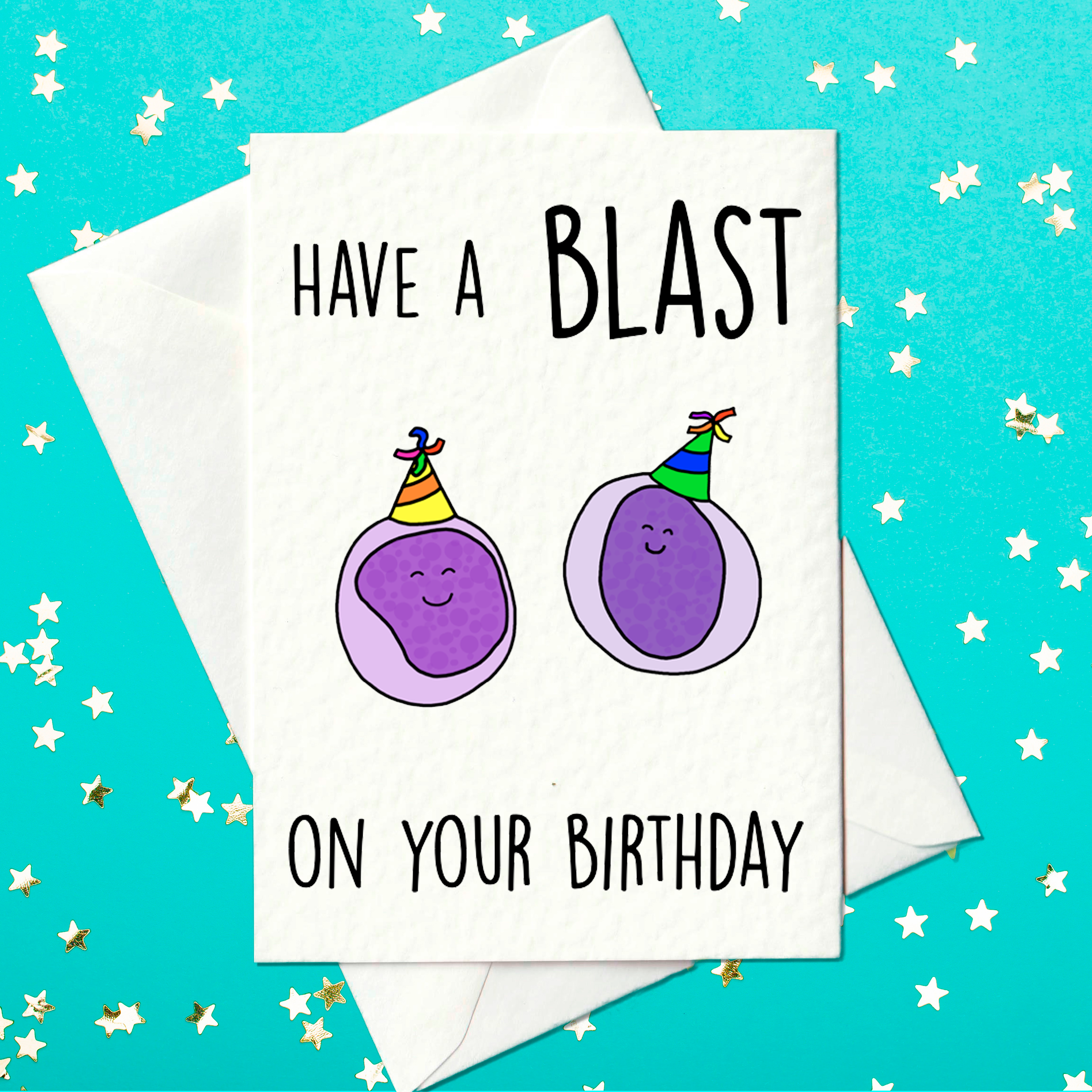 Birthday card for a haematologist 