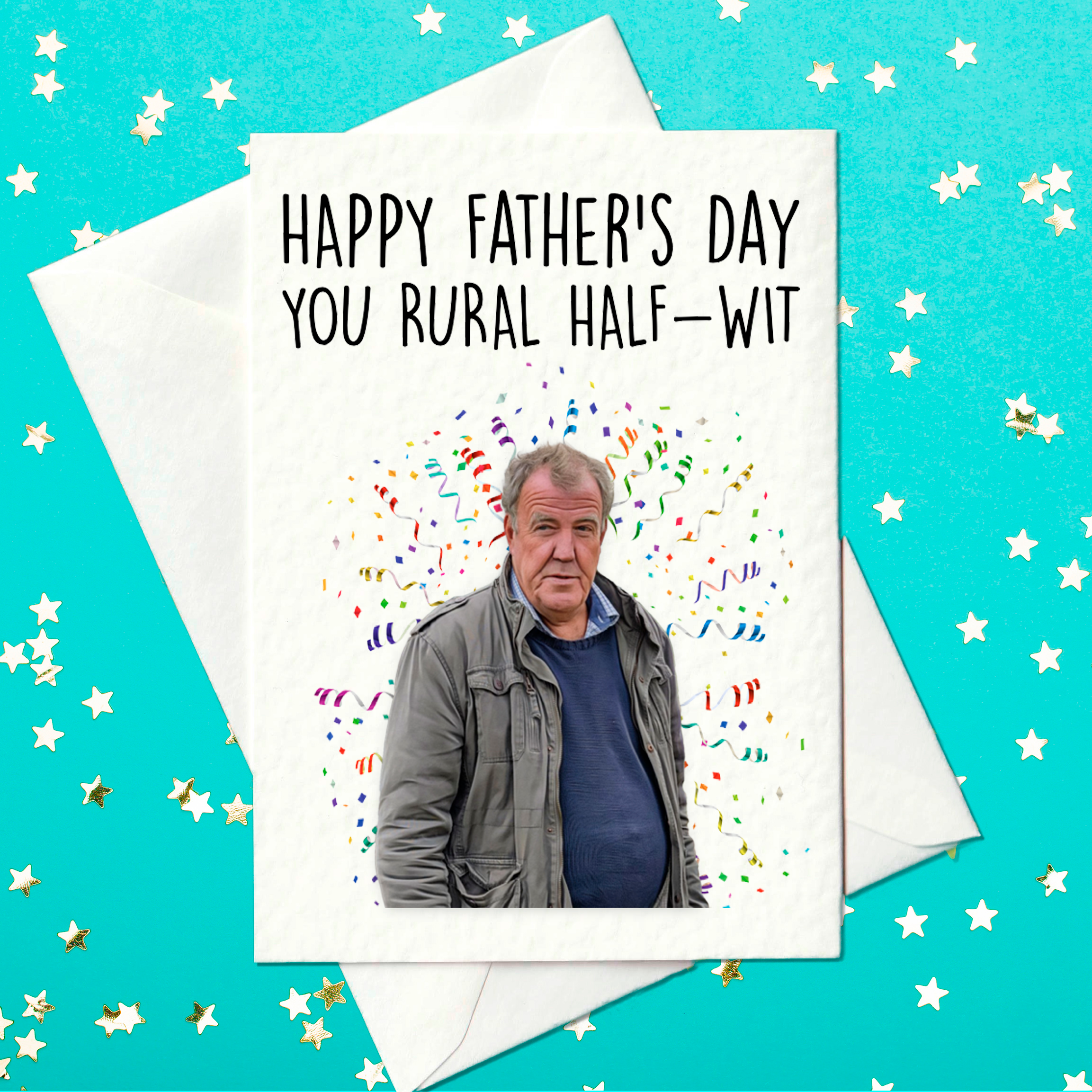 Jeremy Clarkson, Clarkson's Farm funny Father's Day card