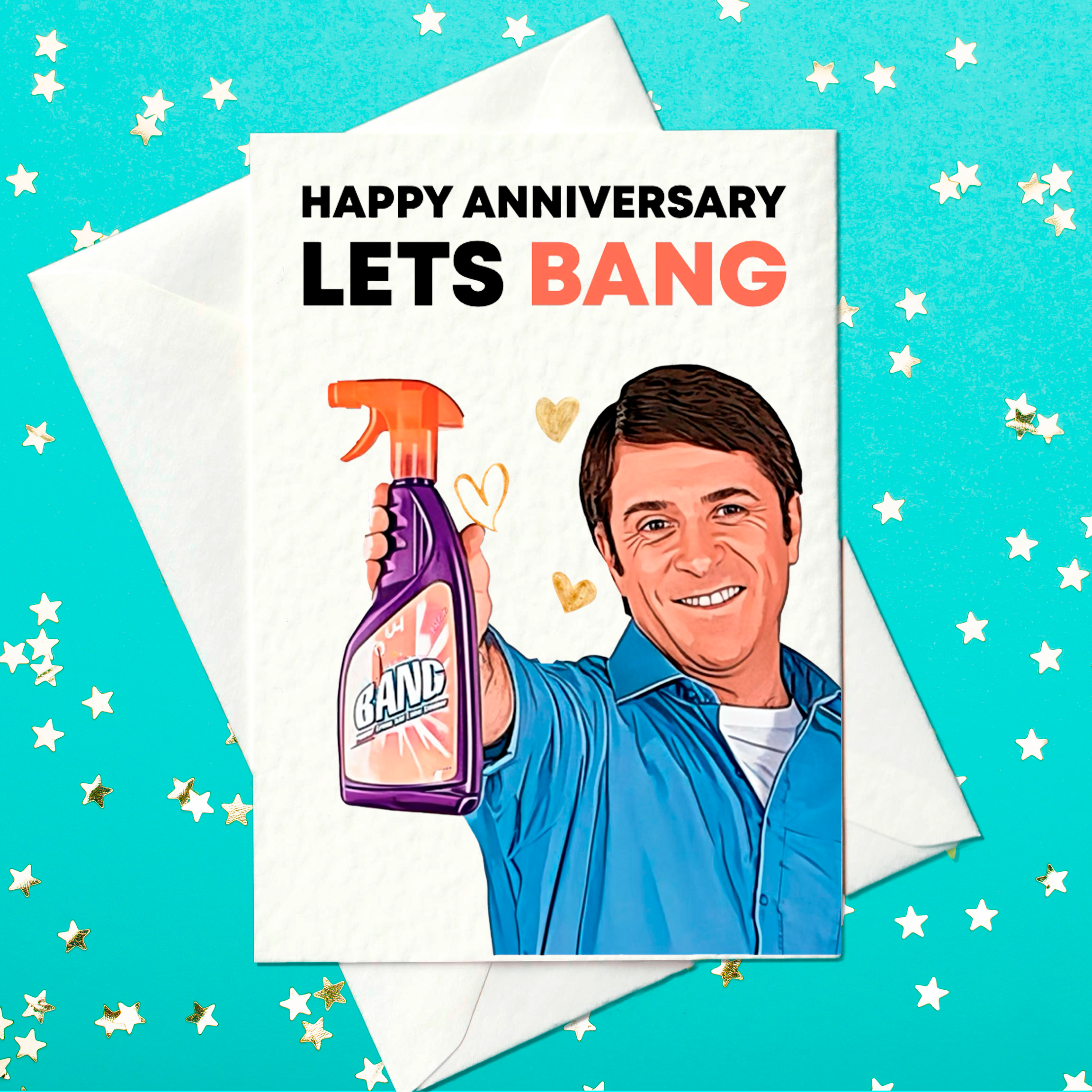 Happy Anniversary Lets Bang featuring a picture of Barry Scott