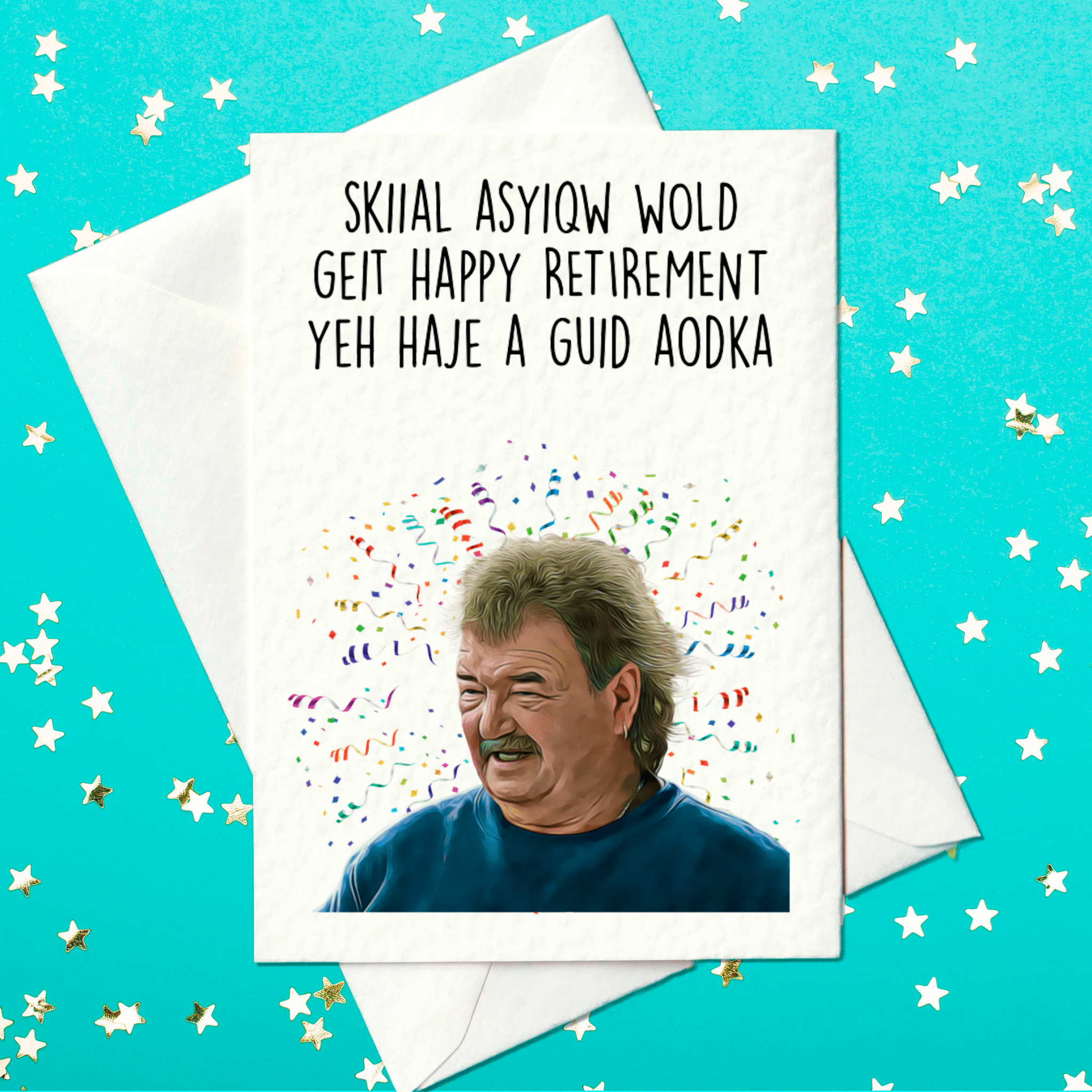 Retirement card - Clarkson's Farm