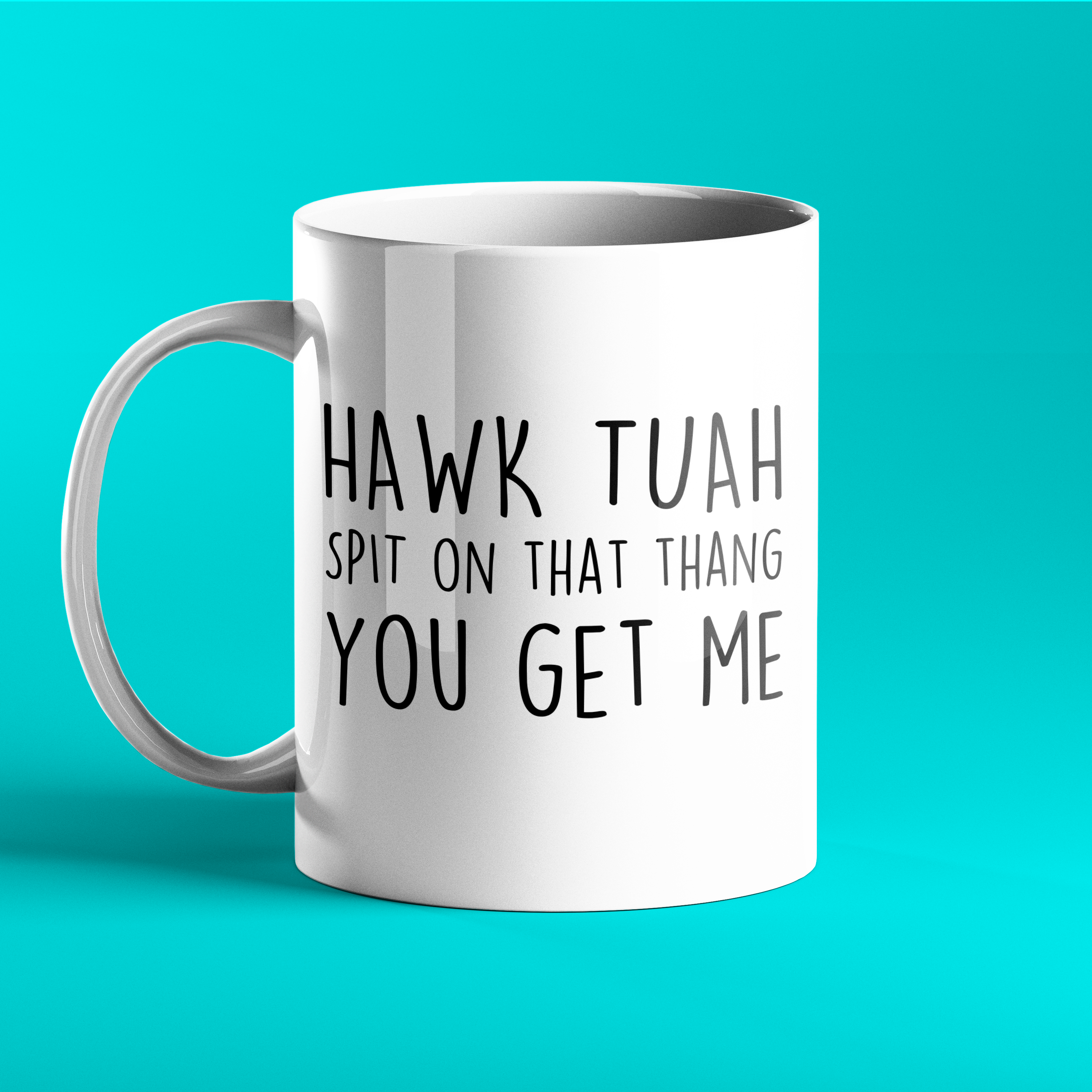 Hawk Tuah gift mug