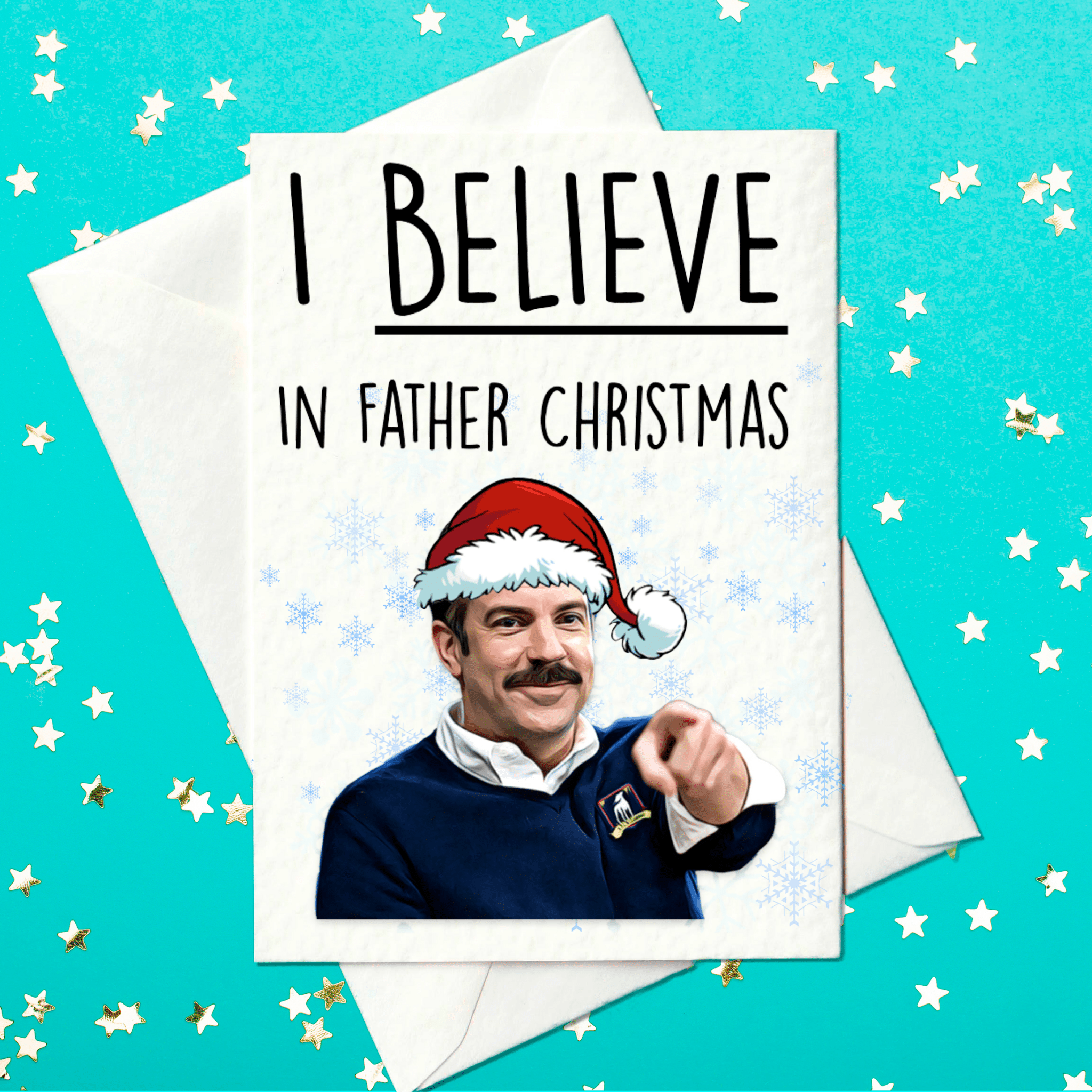 Ted Lasso Christmas card