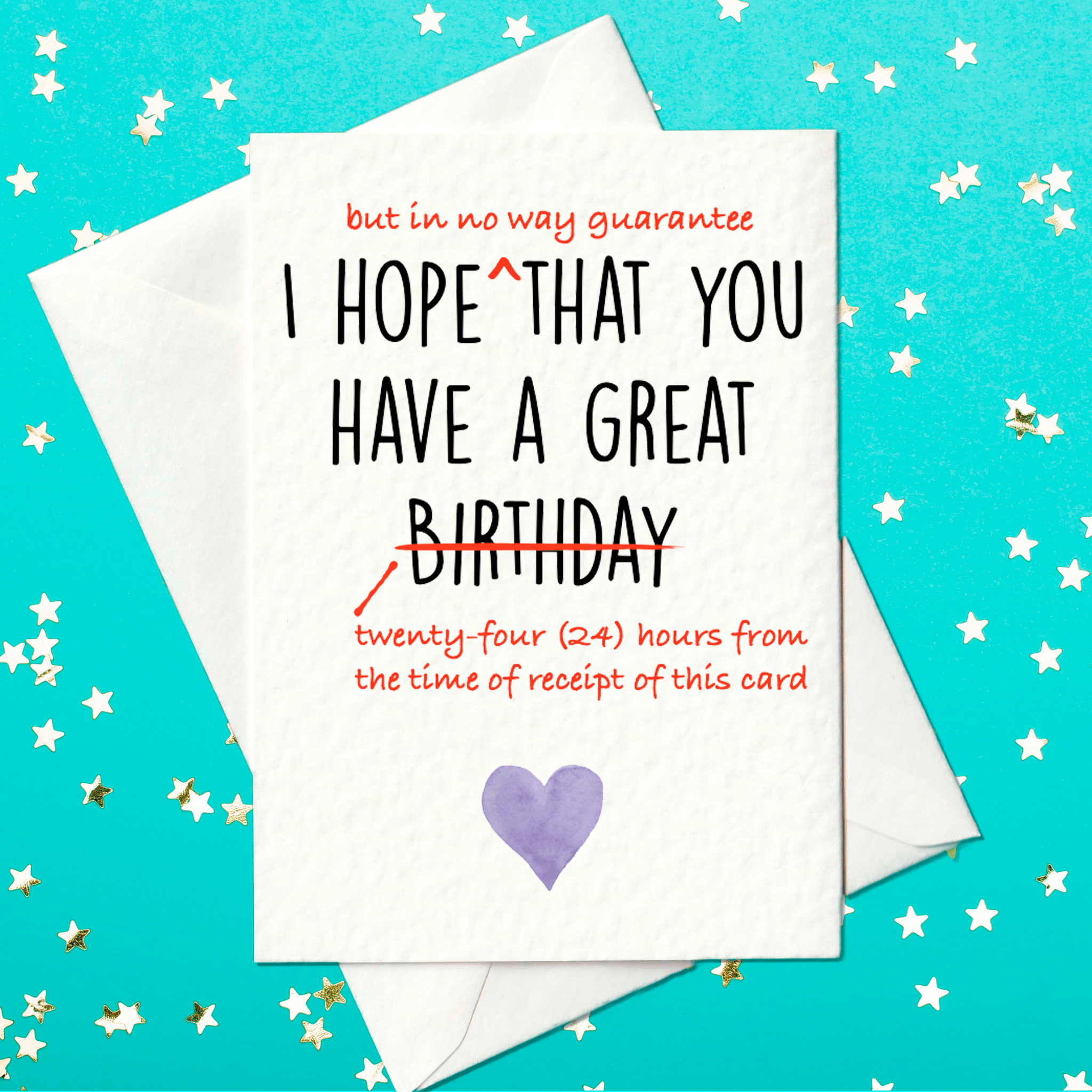 Birthday card for lawyers
