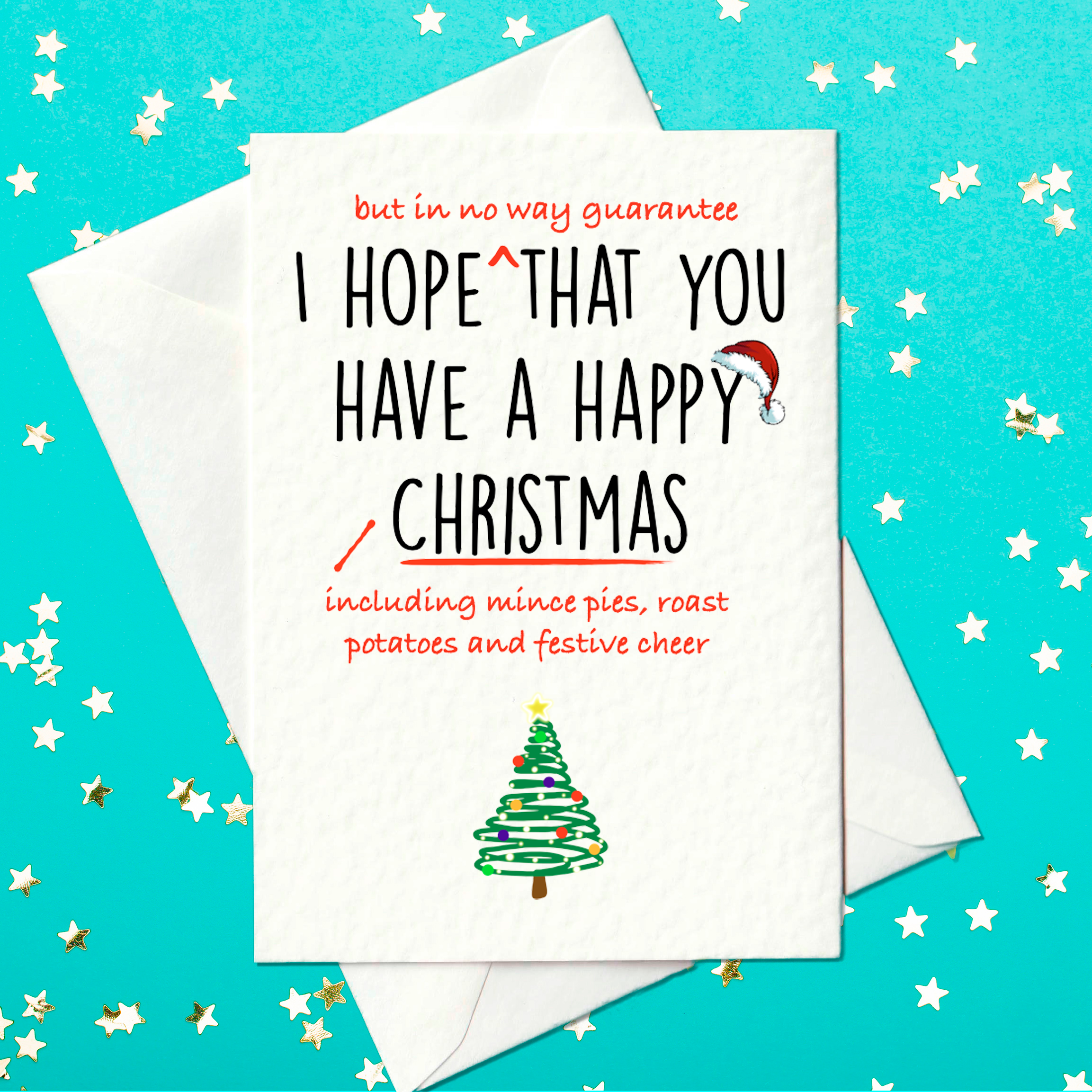 Funny Christmas card perfect for lawyers!