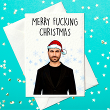 Load image into Gallery viewer, Merry Fucking Christmas – Roy Kent - Ted Lasso Themed Christmas Card! (A6)