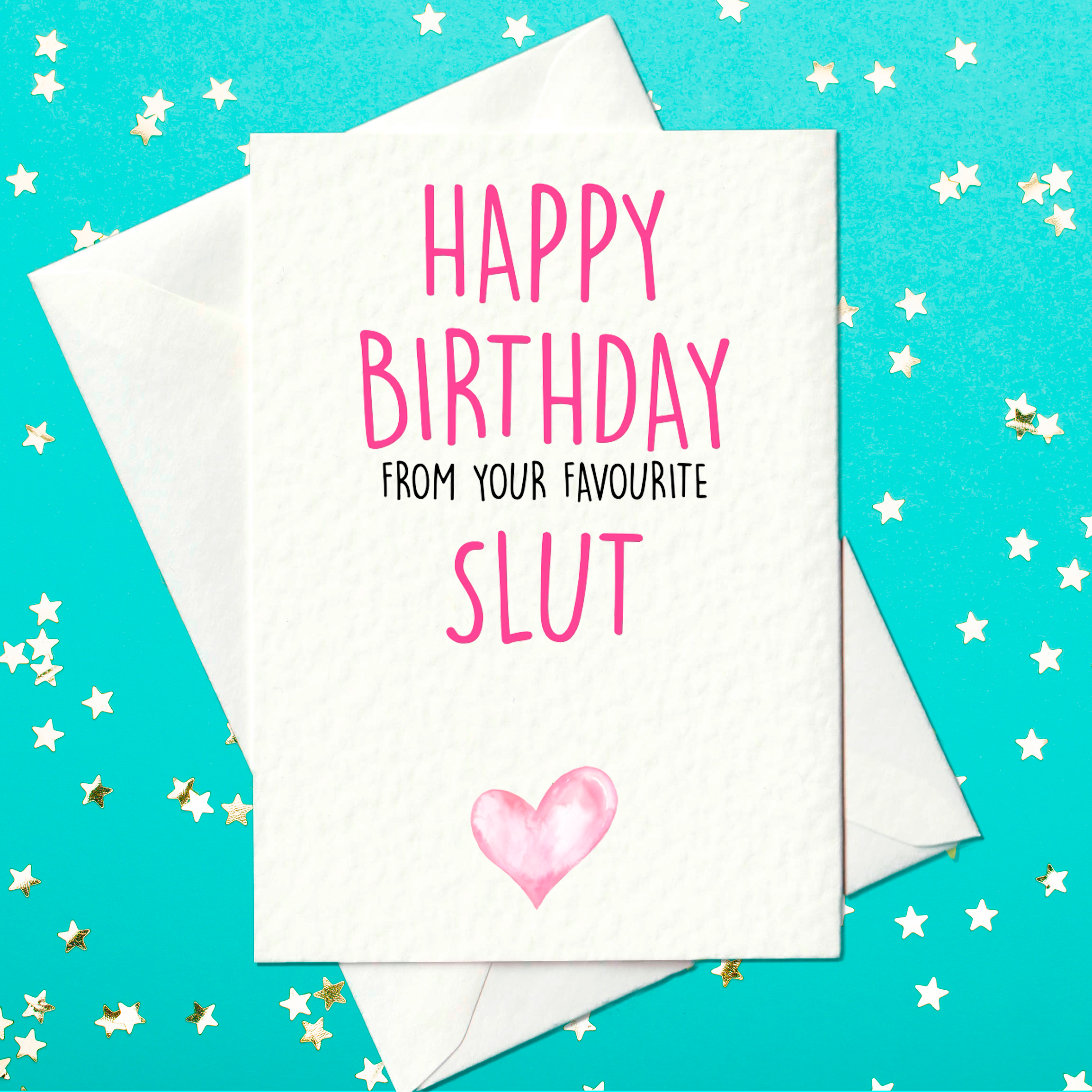 Rude birthday card for husband or boyfriend