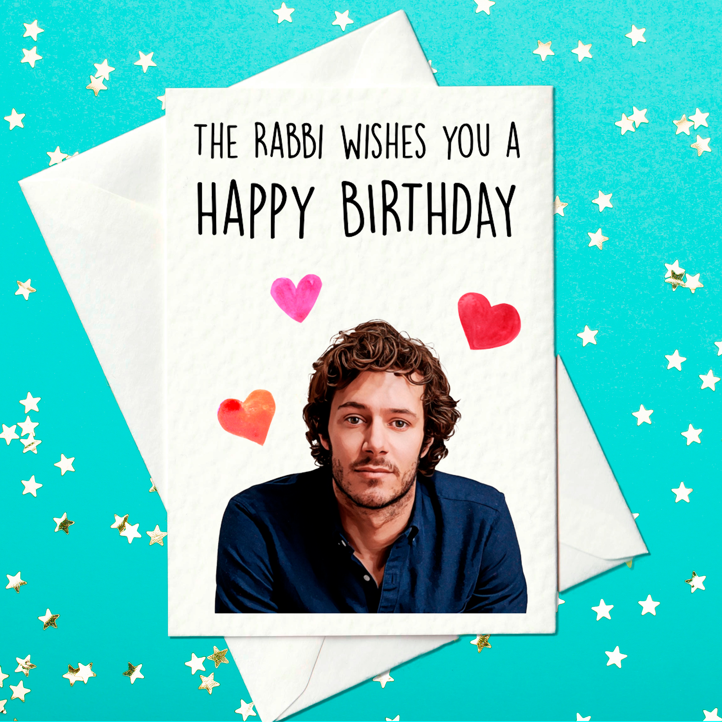 Adam Brody rabbi birthday card