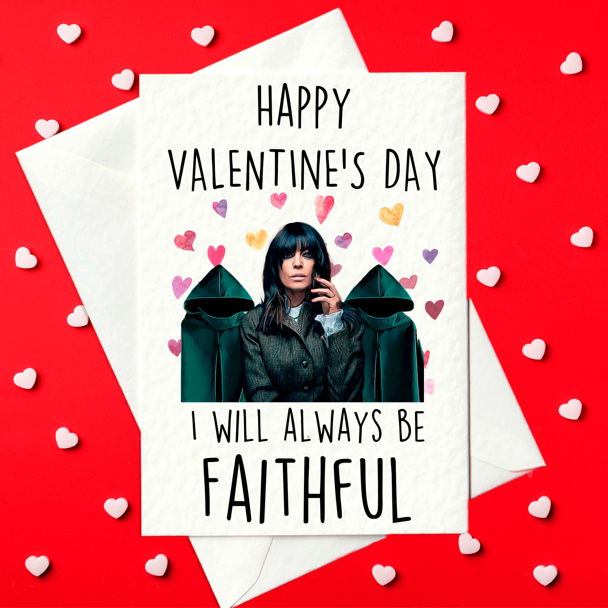 The Traitors Valentine's Day card