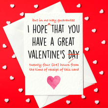 Load image into Gallery viewer, Valentine&#39;s Day Card for Lawyer / Solicitor - Funny Legal Valentine&#39;s Day Card (A6)