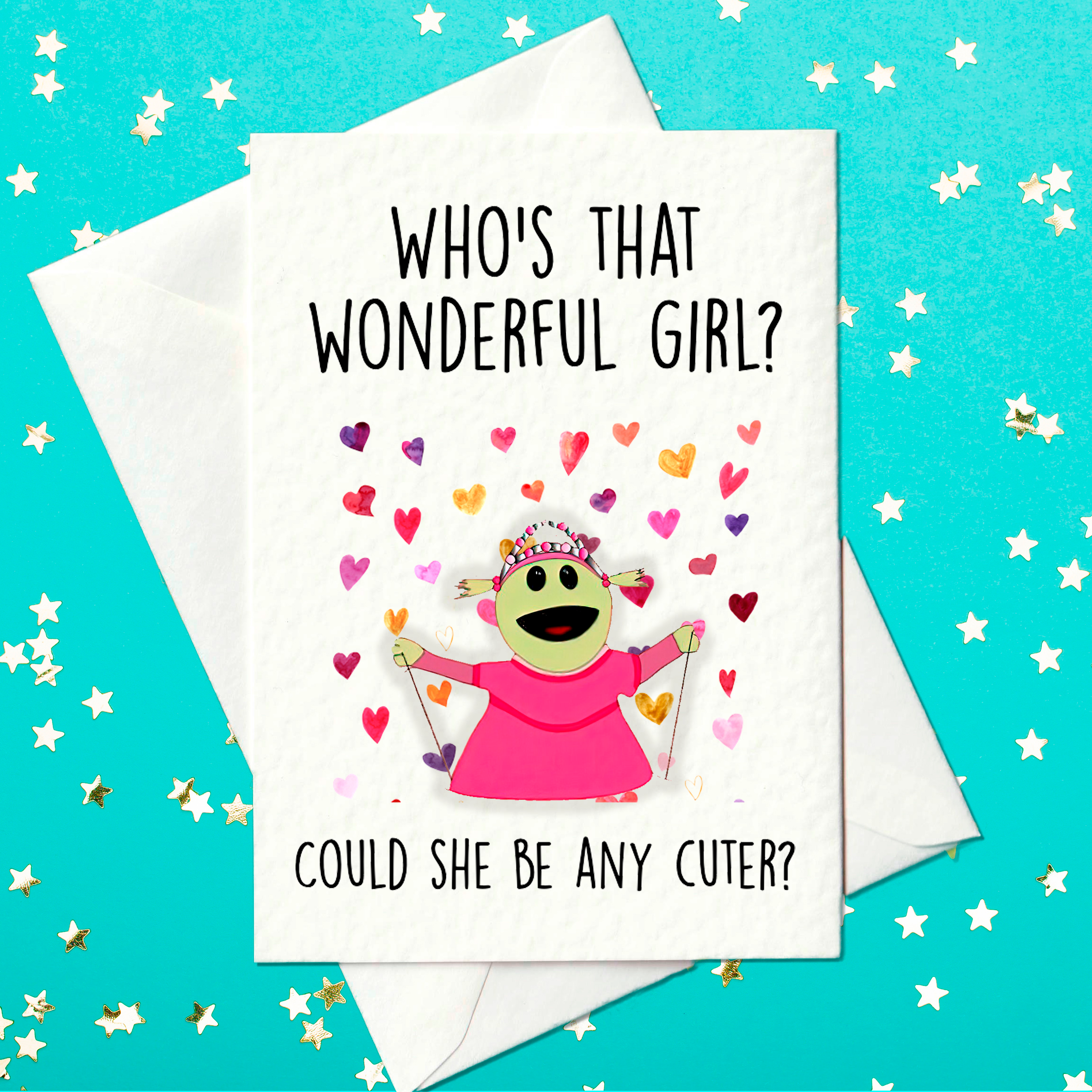 Who's that wonderful girl?