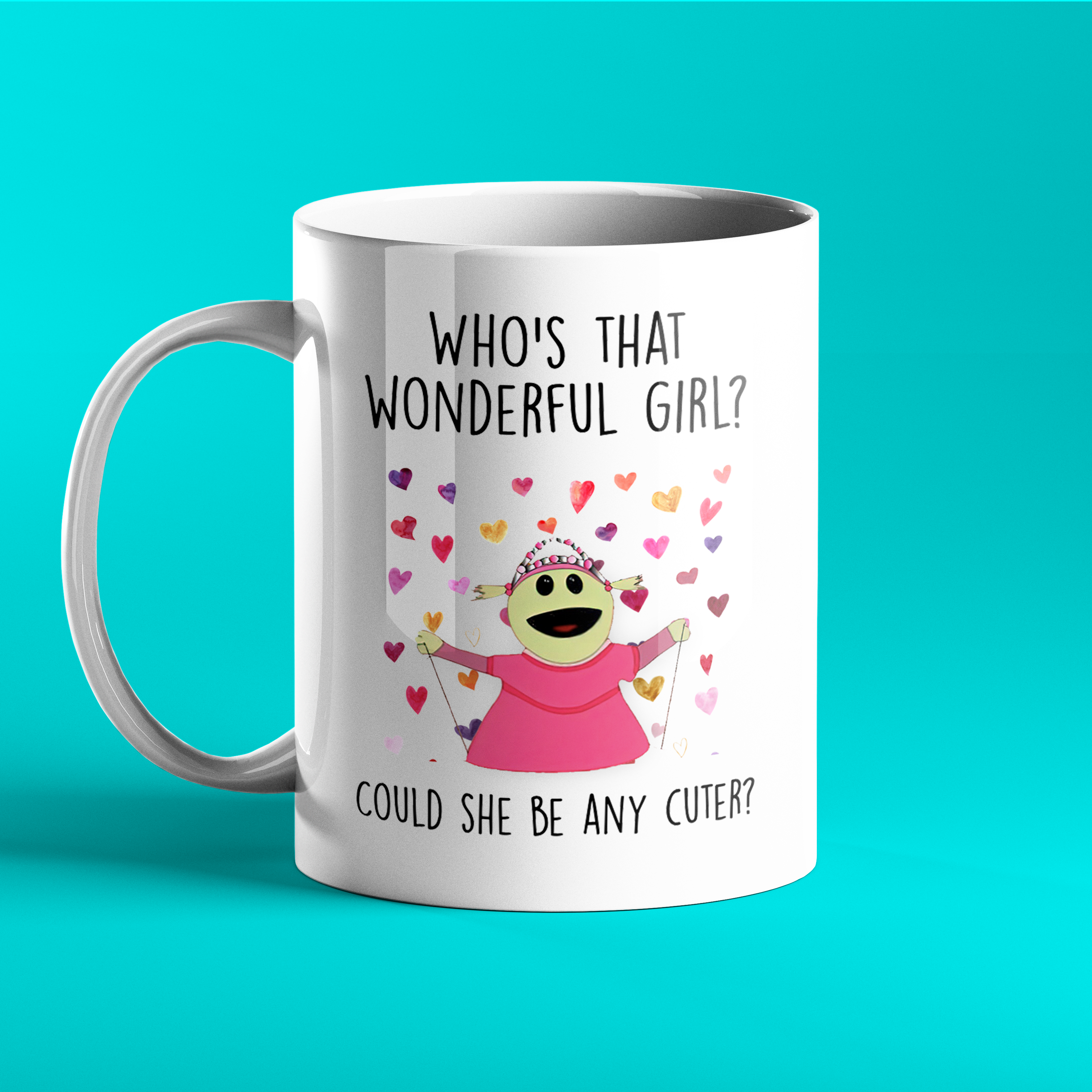 Who's that wonderful girl mug