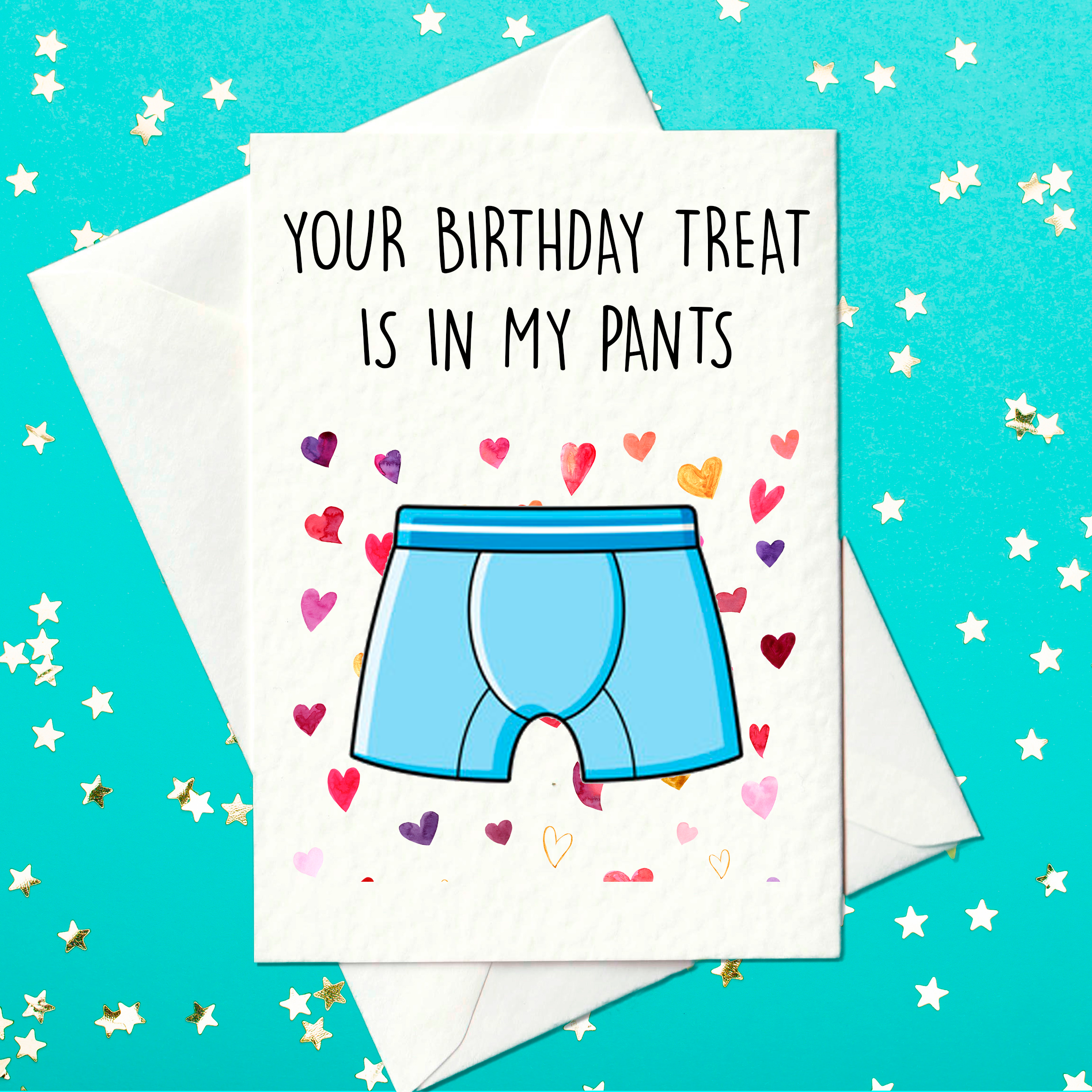 Funny, rude birthday card for adults