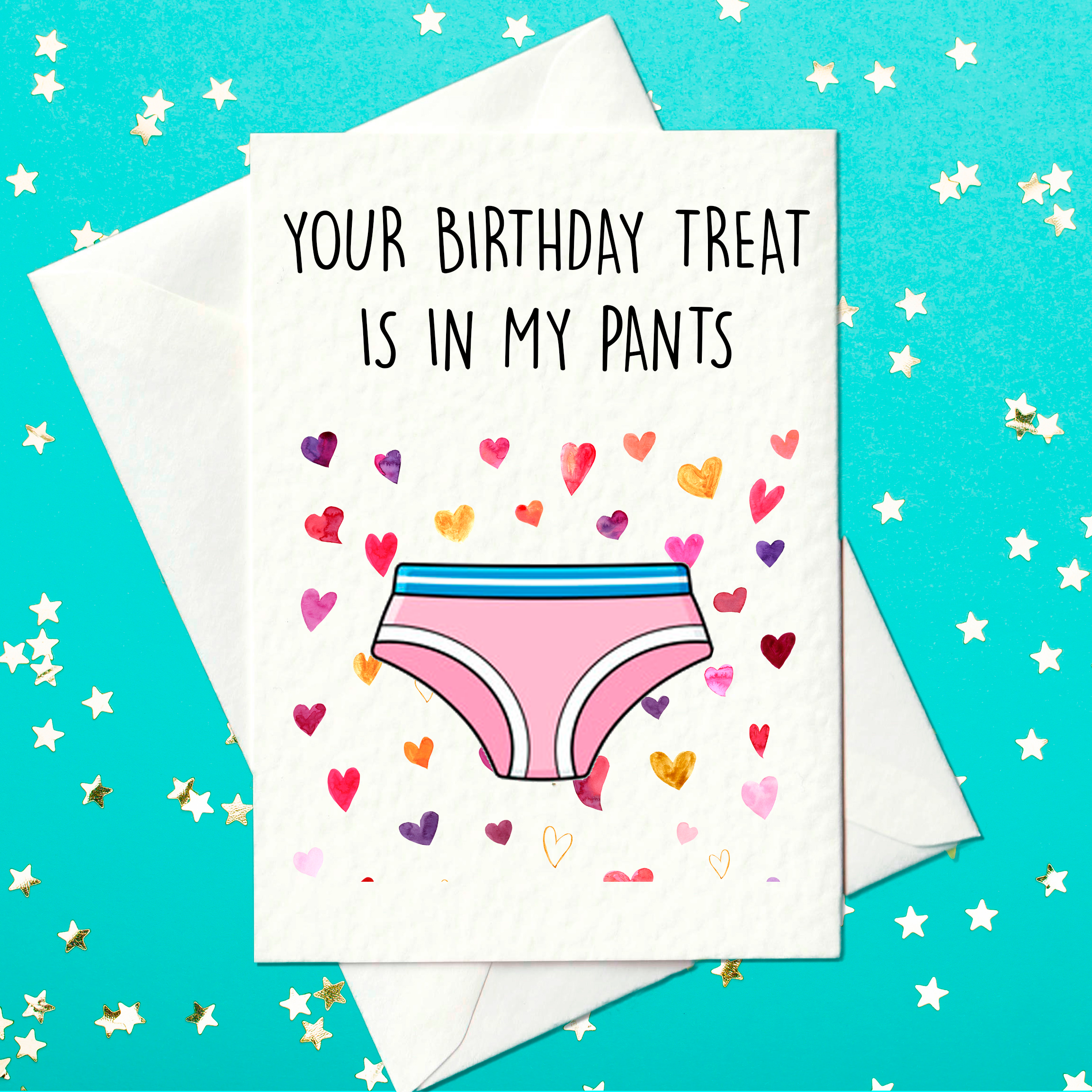 Funny, rude birthday card for adults