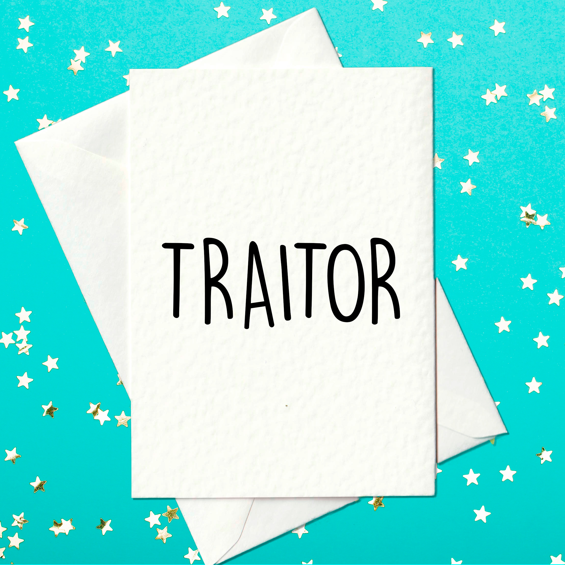 Traitor - Funny Leaving Card