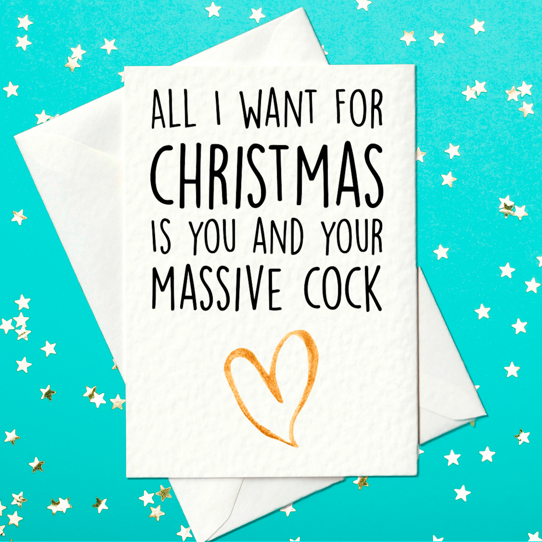 Rude Christmas card
