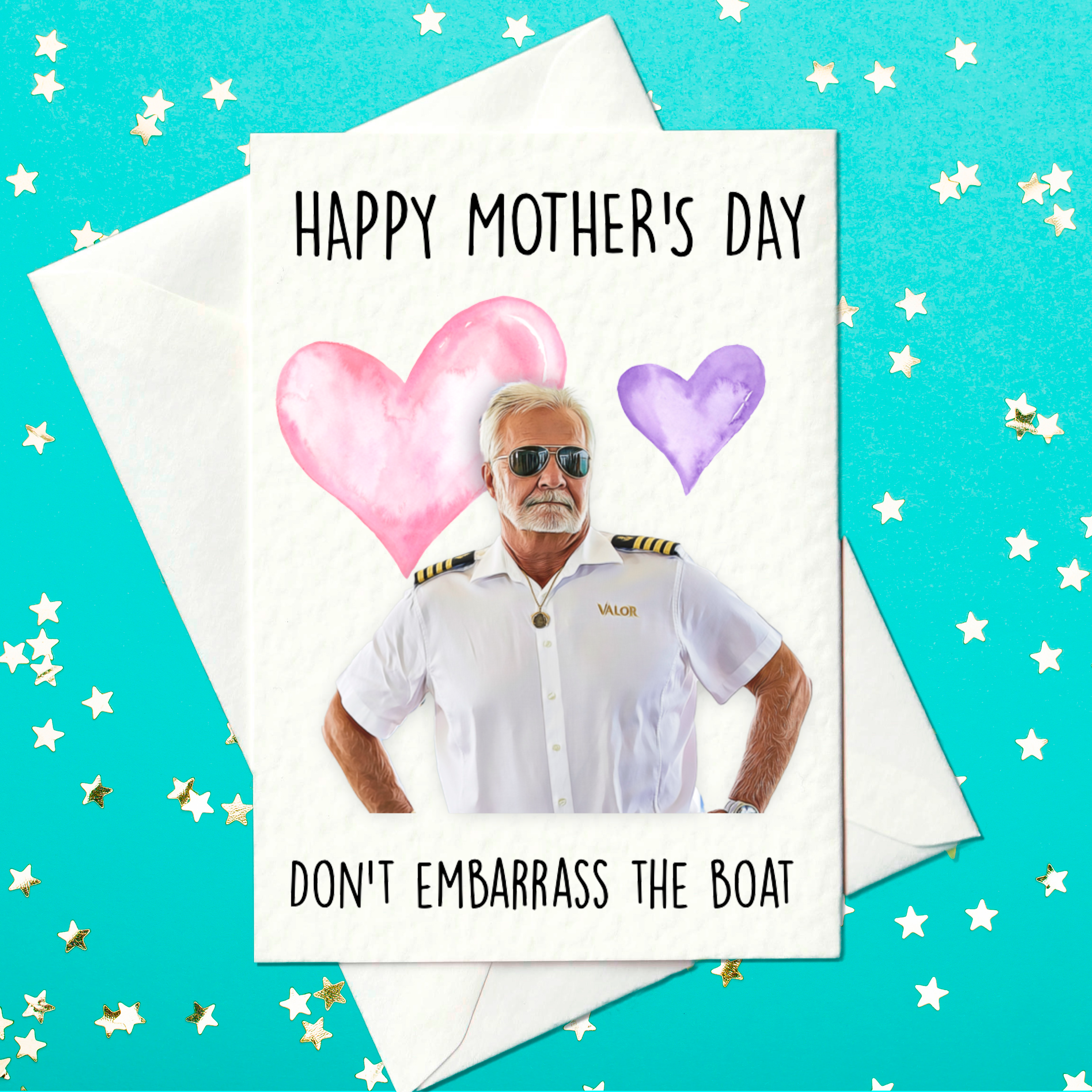 Below Deck Mother's Day card - Captain Lee