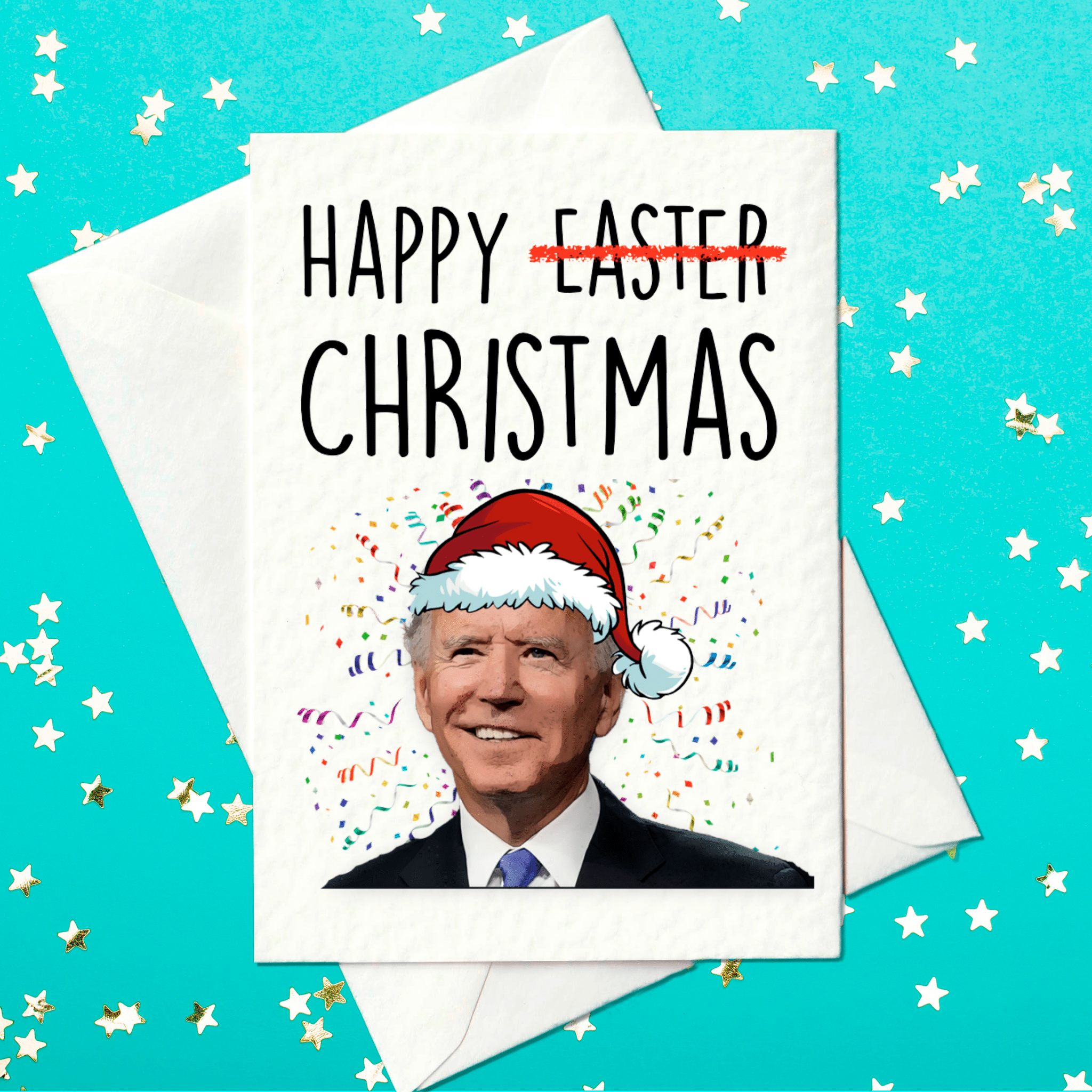 Joe Biden Christmas card
