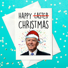 Load image into Gallery viewer, Happy Christmas - Funny Joe Biden Card for Christmas