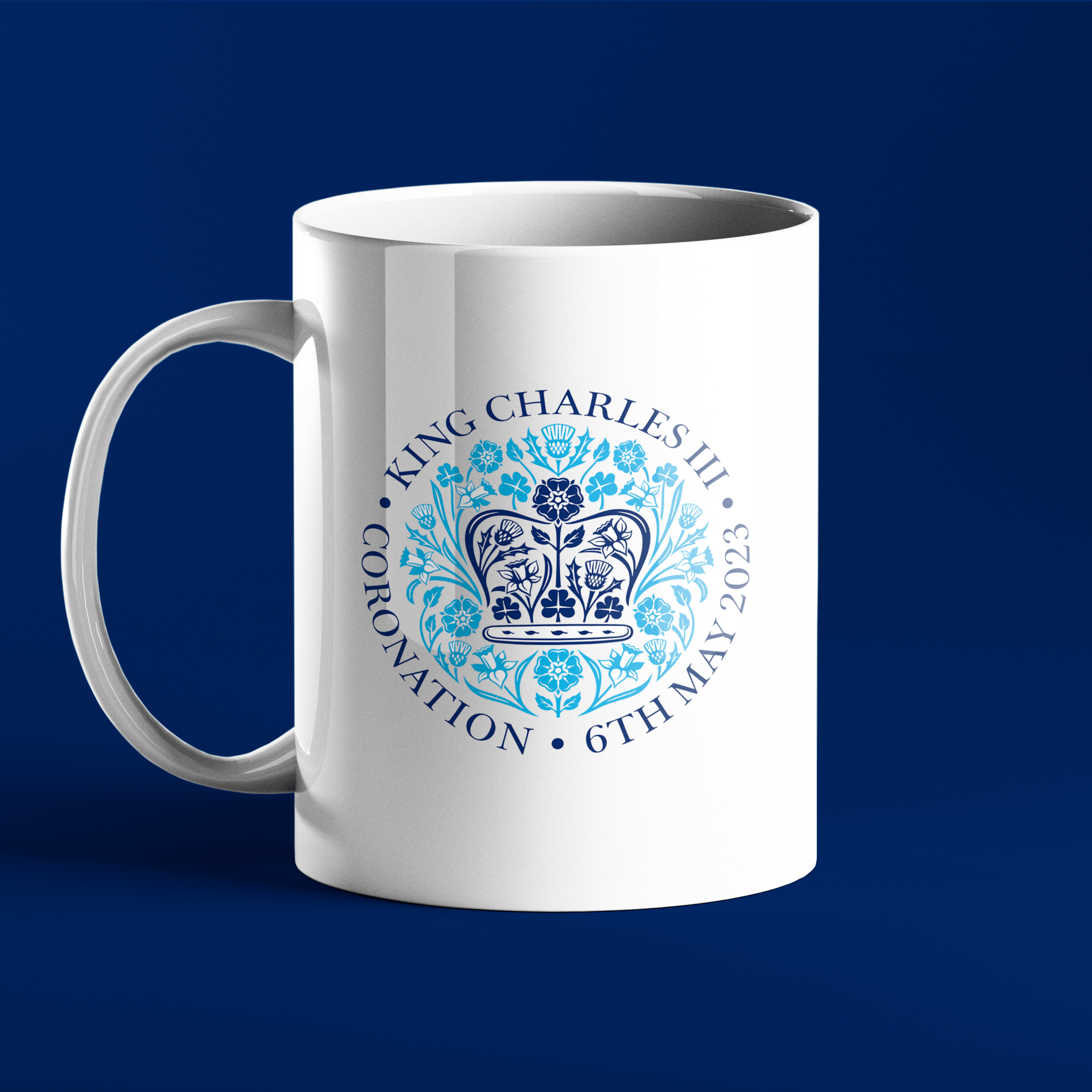 King Charles III coronation mug