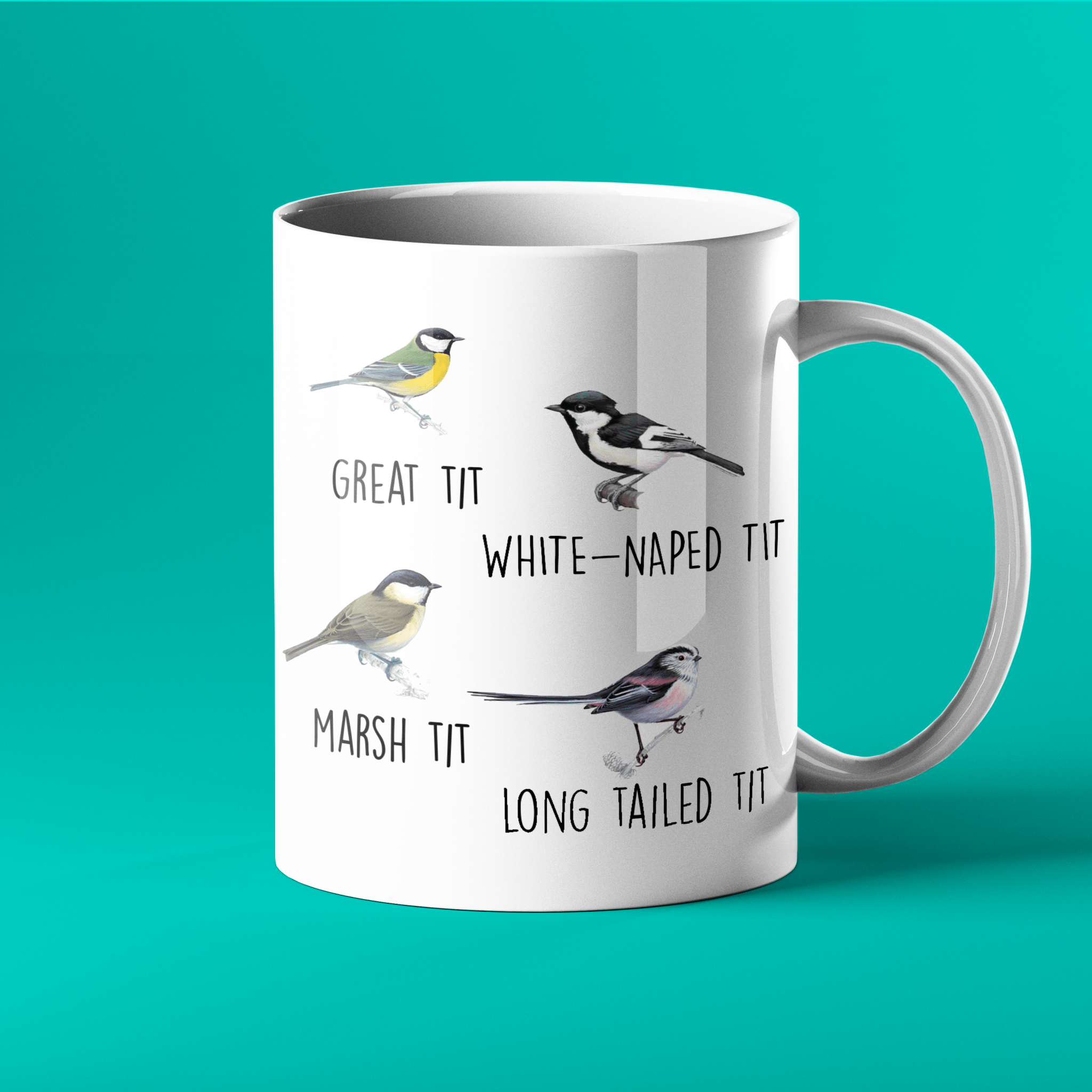 British tits gift mug