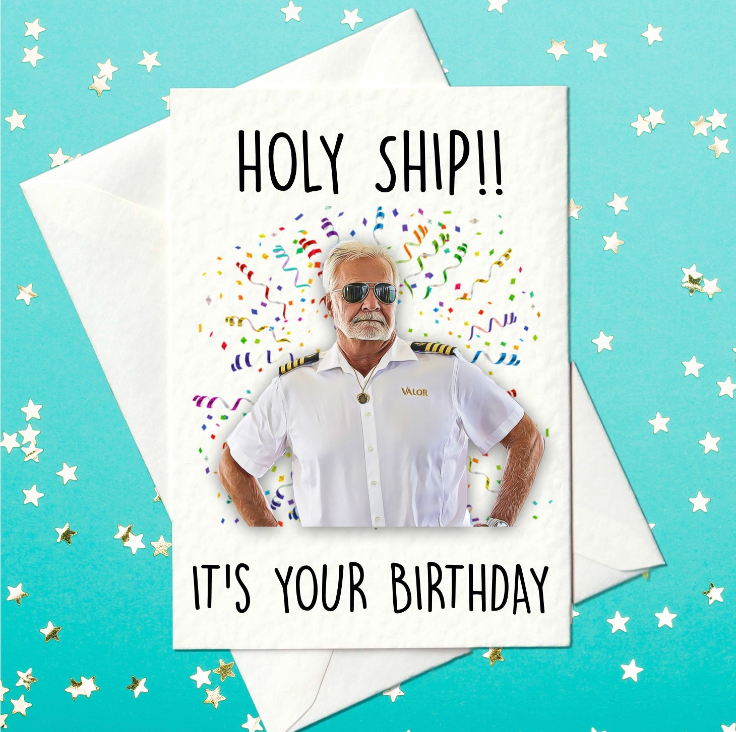 Captain Lee, Below Deck Birthday Card