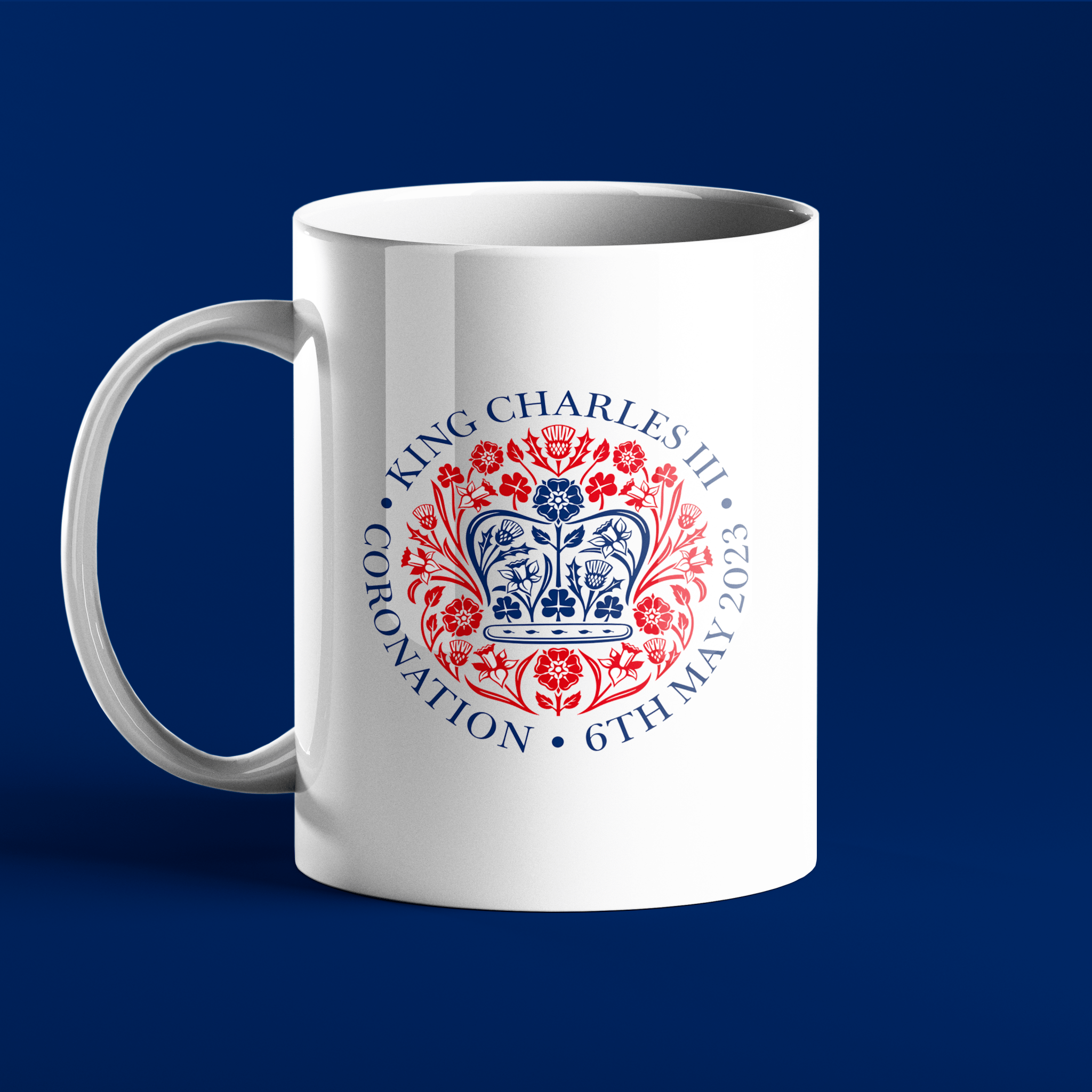 King Charles III coronation mug