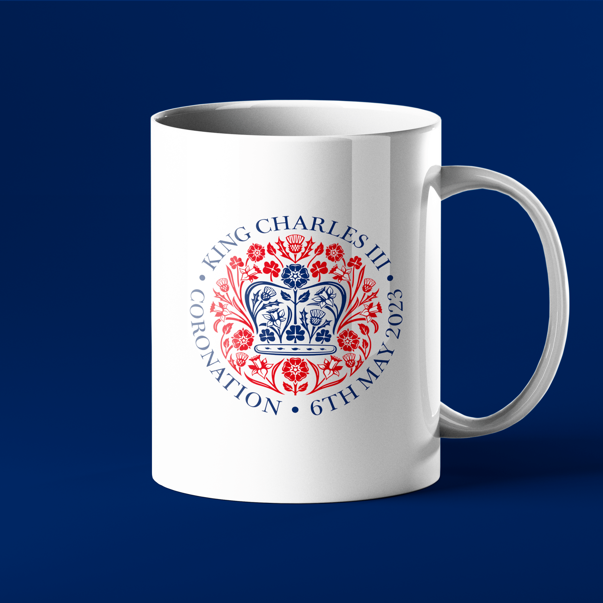 King Charles III coronation mug