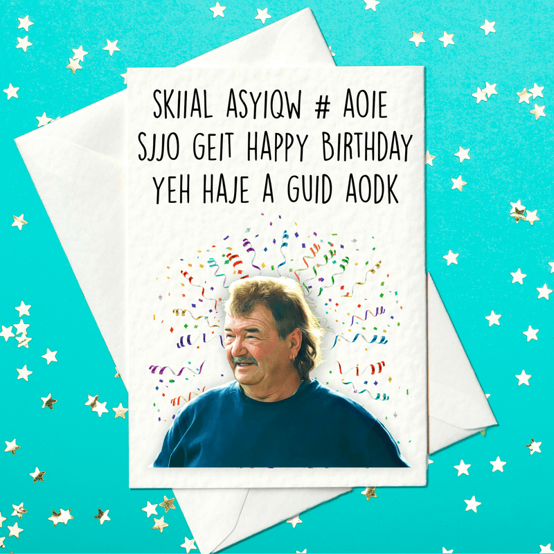 Clarkson’s Farm – Gerald Cooper birthday card
