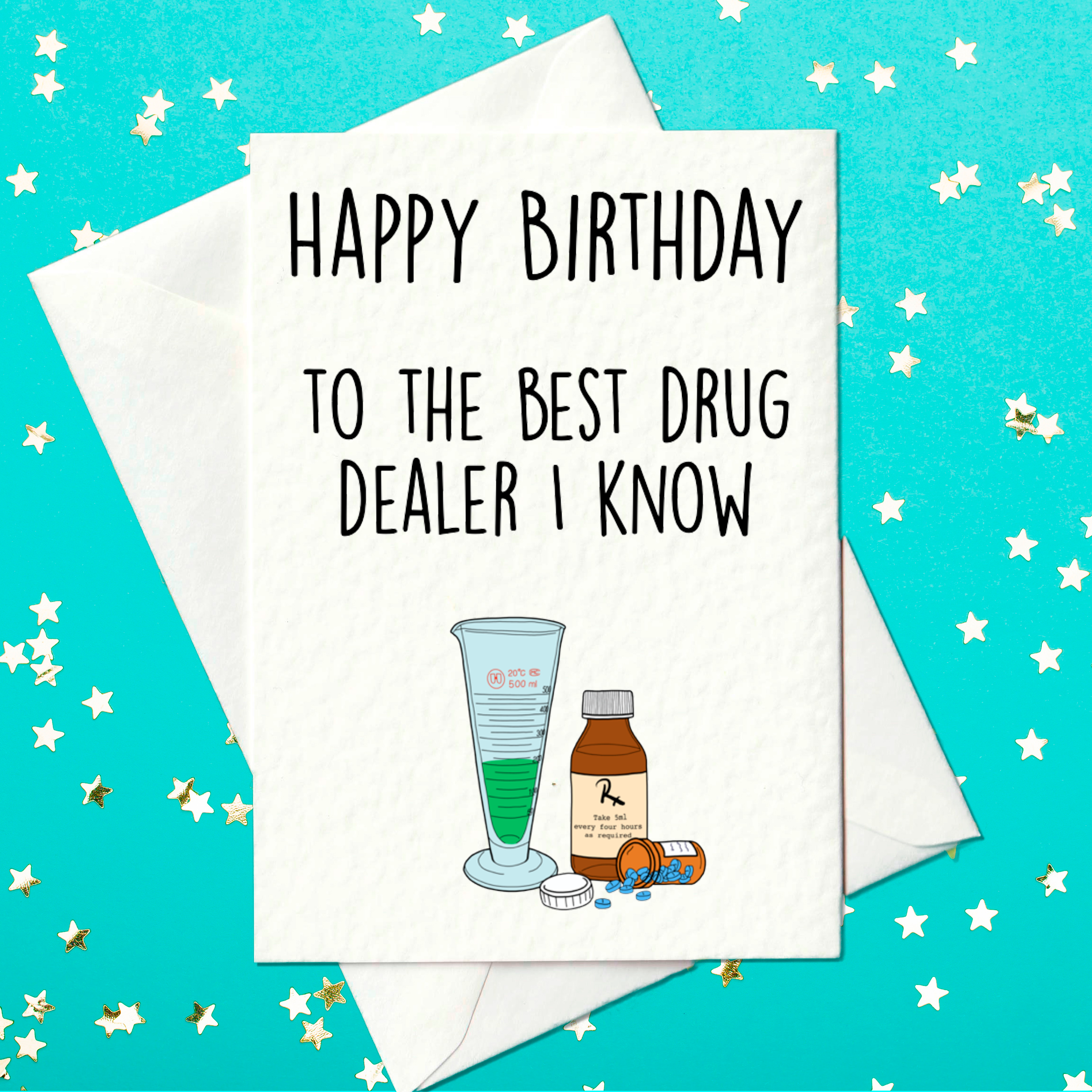 Birthday card for pharmacist