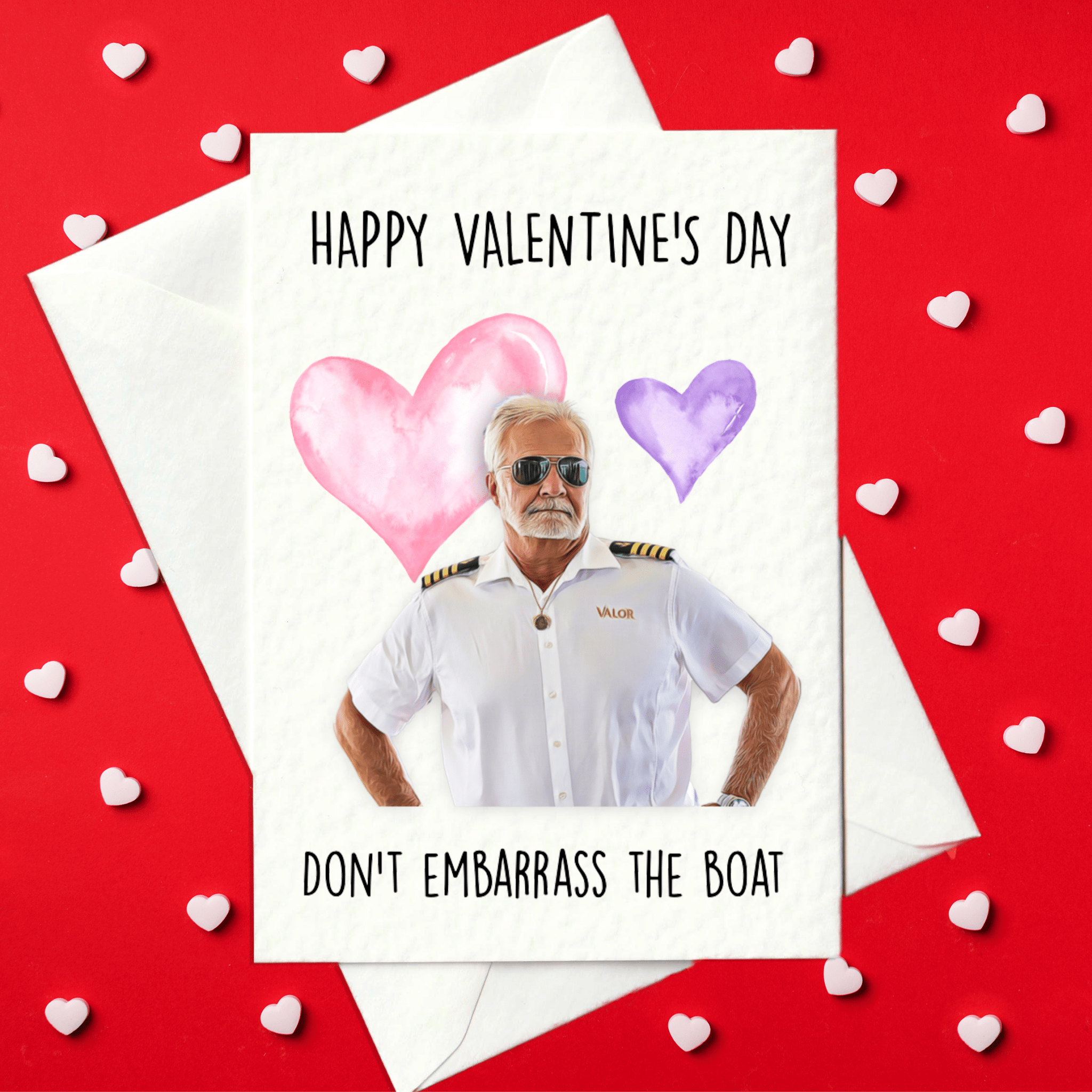 Captain Lee Valentine's Day card