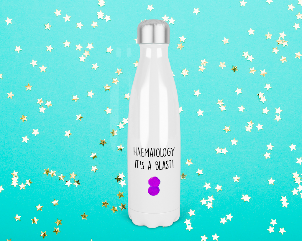 Haematology it's a blast! Water Bottle - Haematologist Water Bottle