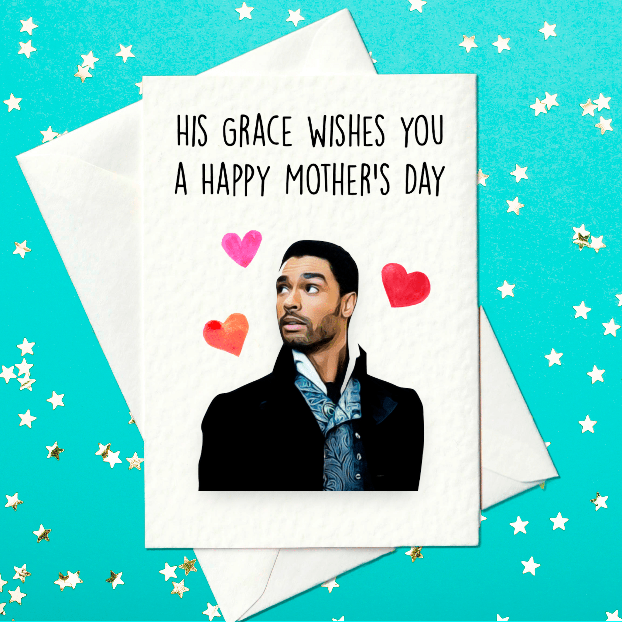 Duke of Hastings Bridgerton Mother's Day card