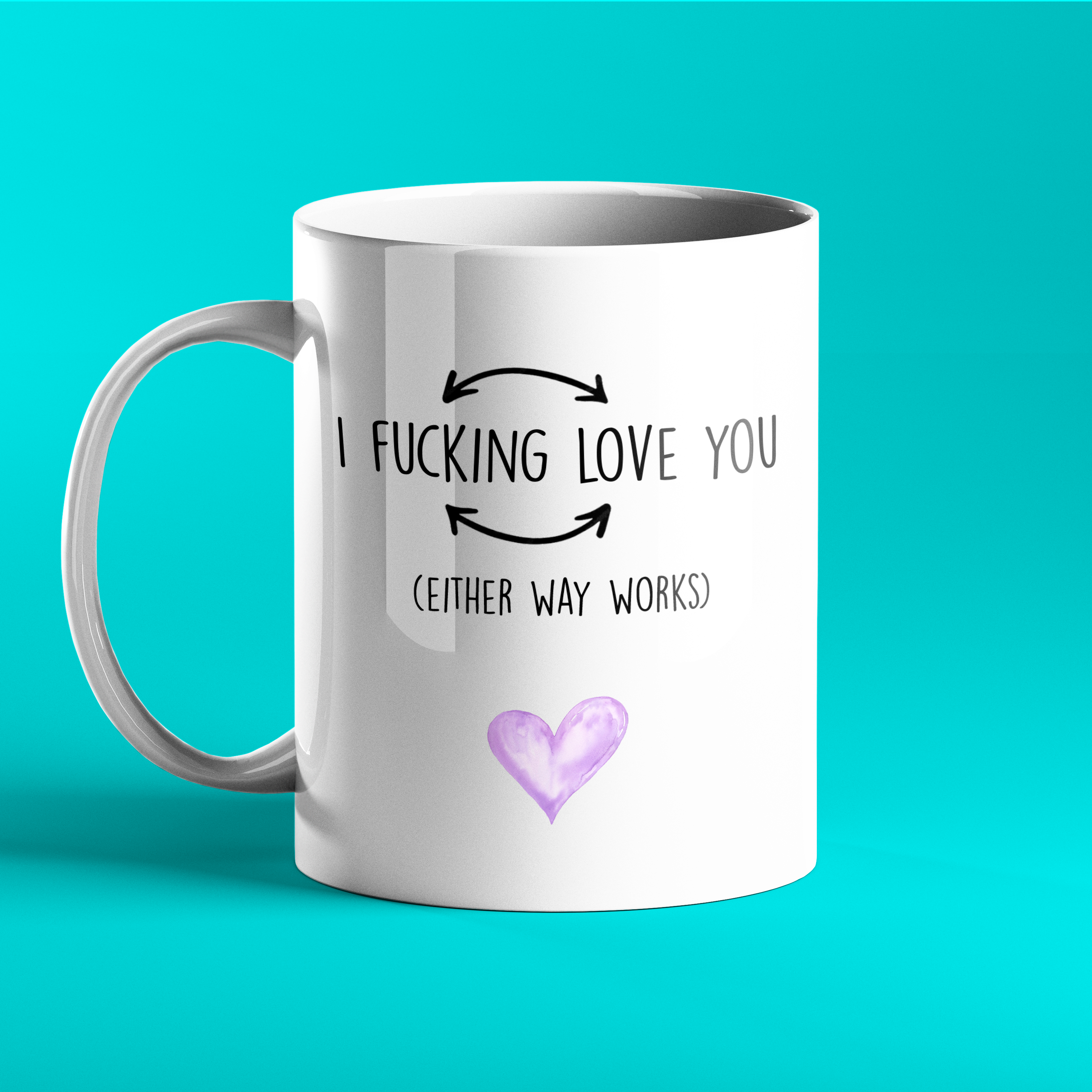 Rude, sweary gift mug