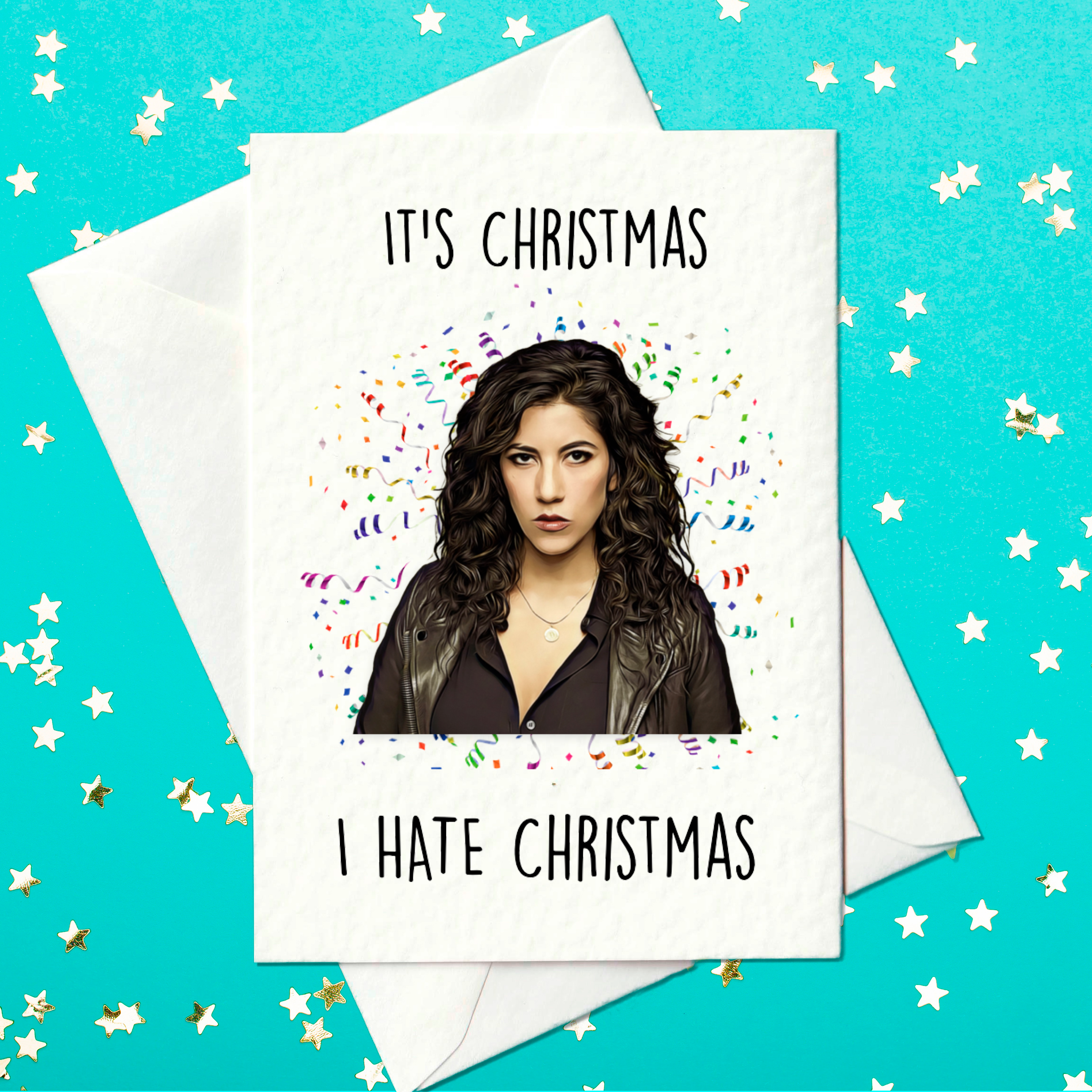 Brooklyn Nine-Nine Christmas Card – Rosa Diaz