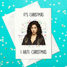 Load image into Gallery viewer, Brooklyn Nine-Nine Christmas Card – Rosa Diaz