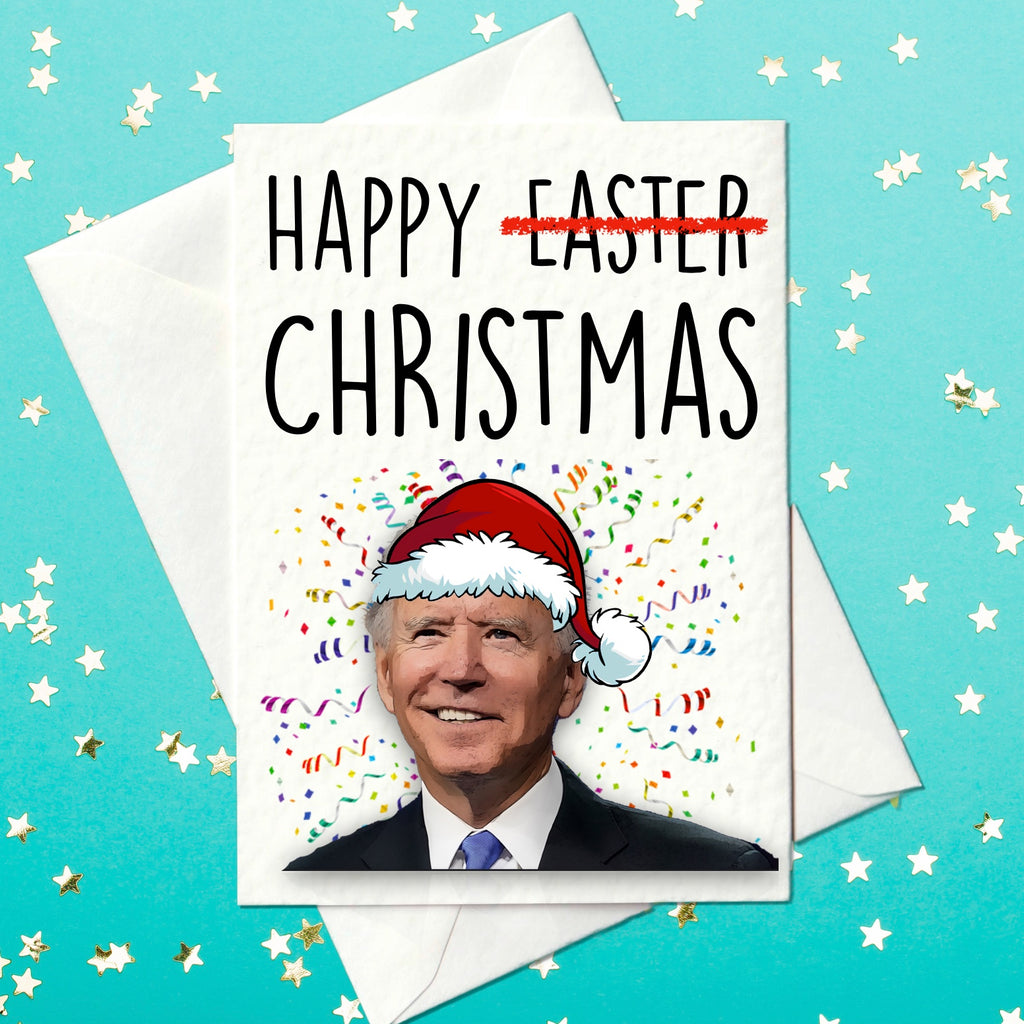 Joe Biden Funny Christmas Card