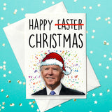 Funny President Joe Biden Christmas Card (A6)