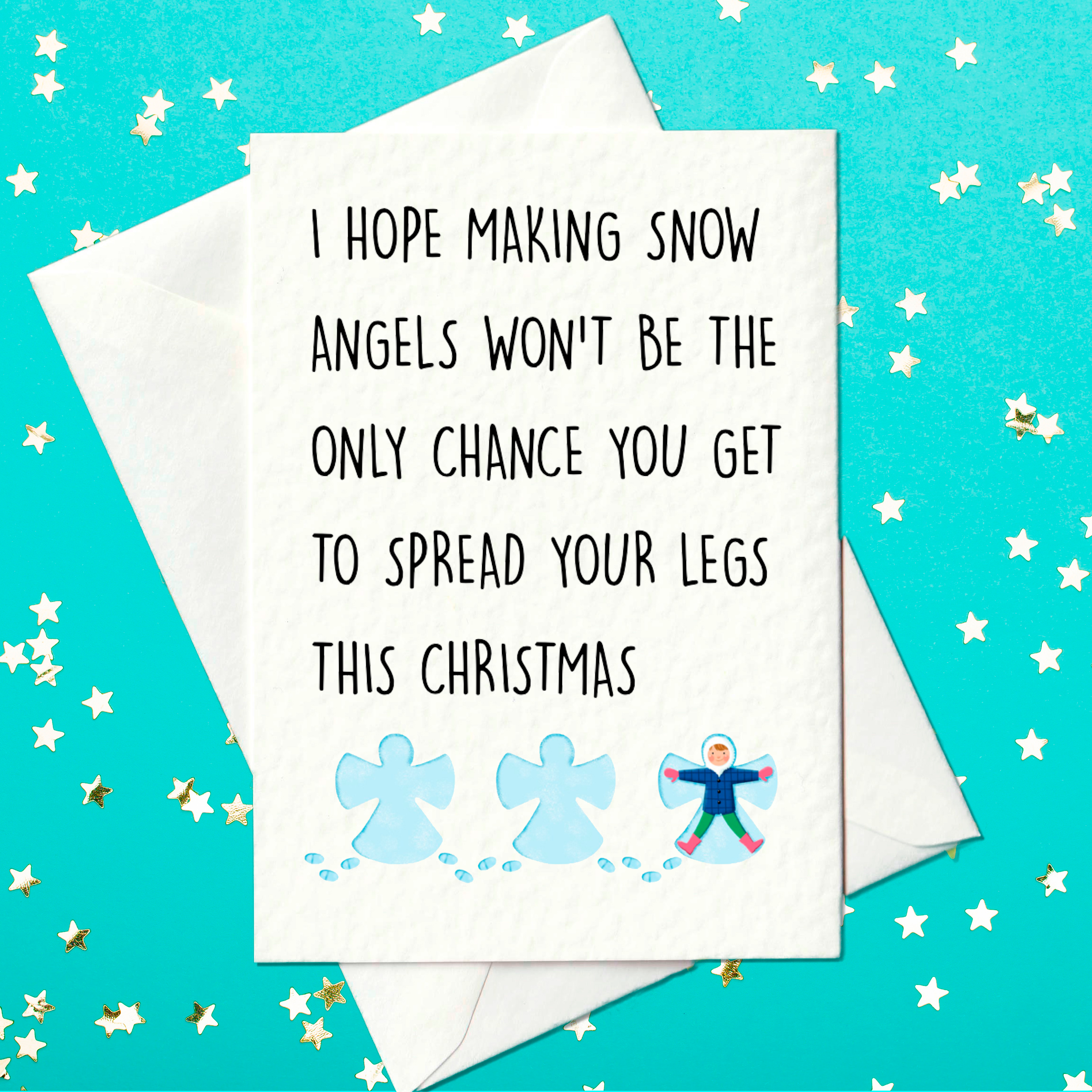 Rude Christmas card