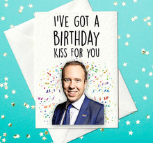 Load image into Gallery viewer, Funny Matt Hancock birthday card