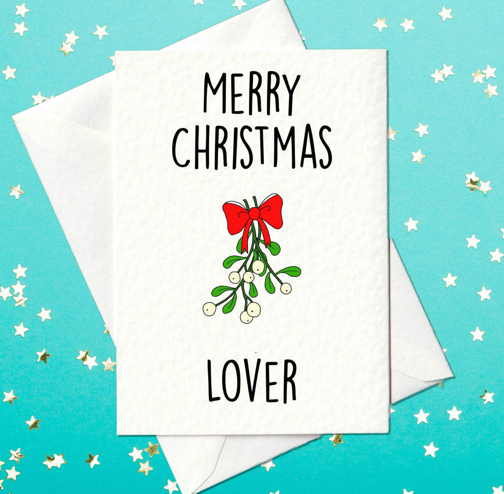 Marry Christmas Lover - Cute Christmas card for him and for her